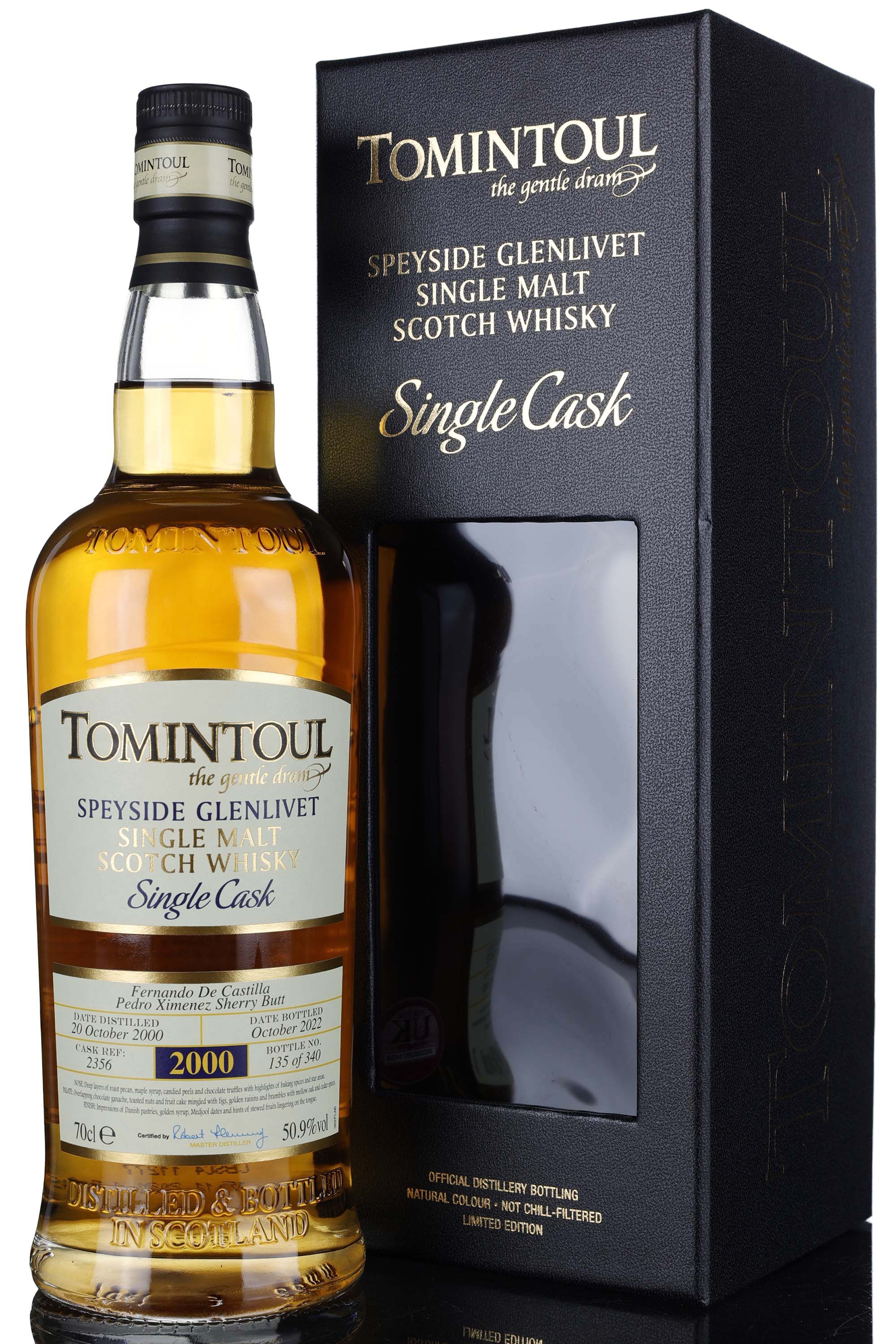 Tomintoul 2000-2022 - 21 Year Old - Single Cask 2356