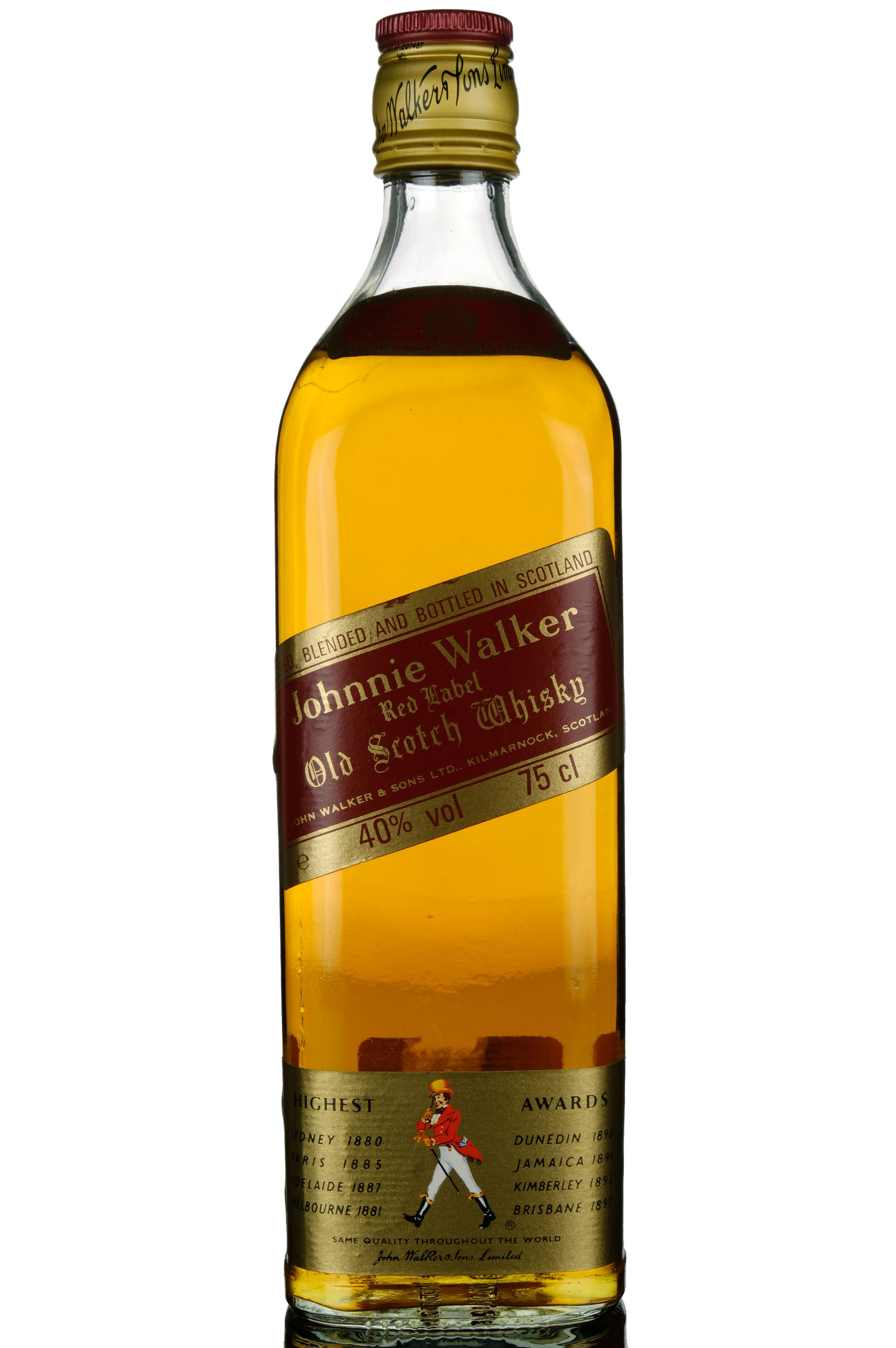 Johnnie Walker Red Label - 1980s