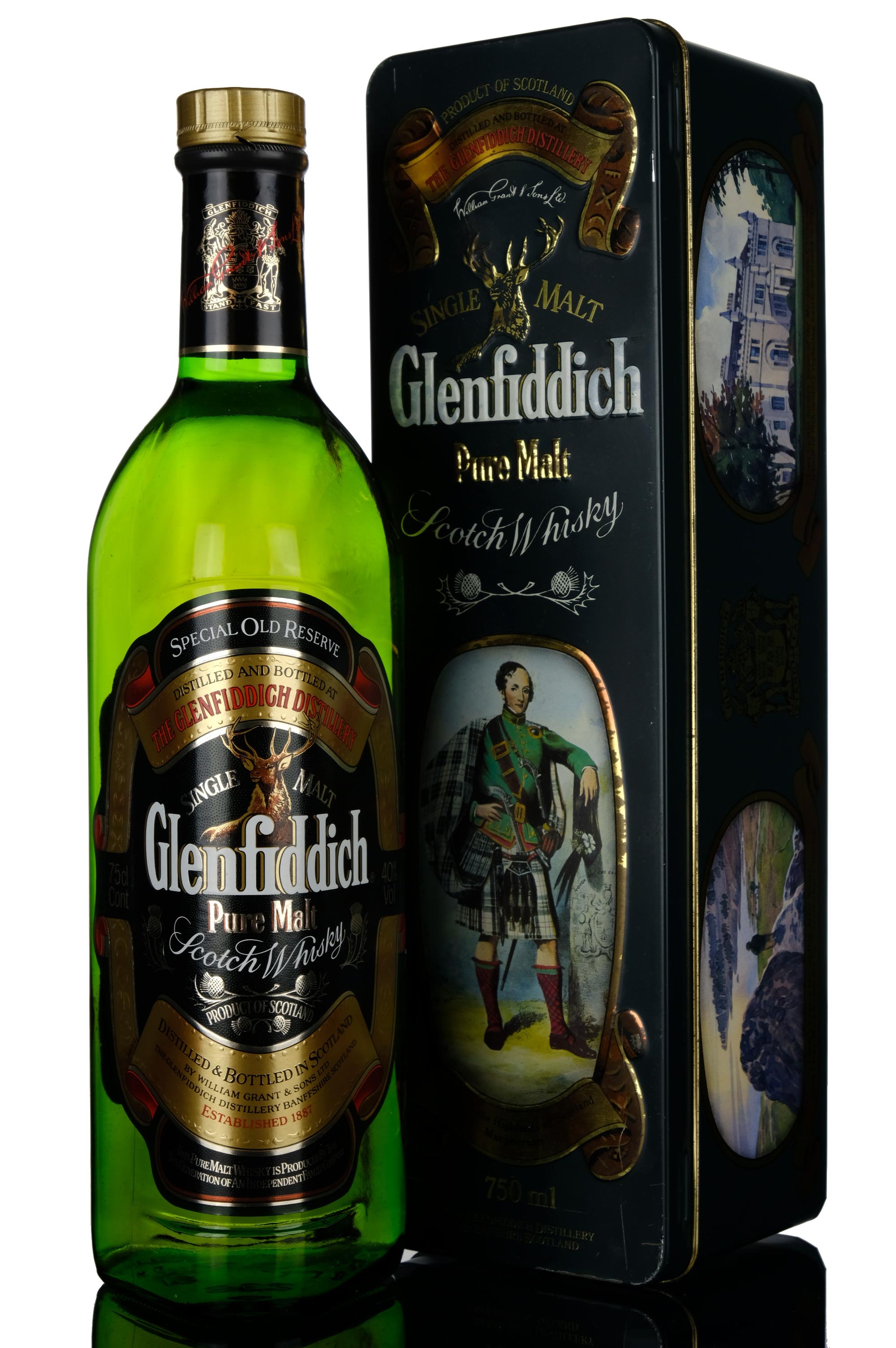 Glenfiddich Special Old Reserve - 1980s - Clans Of The Highlands Of Scotland - Clan Macphe