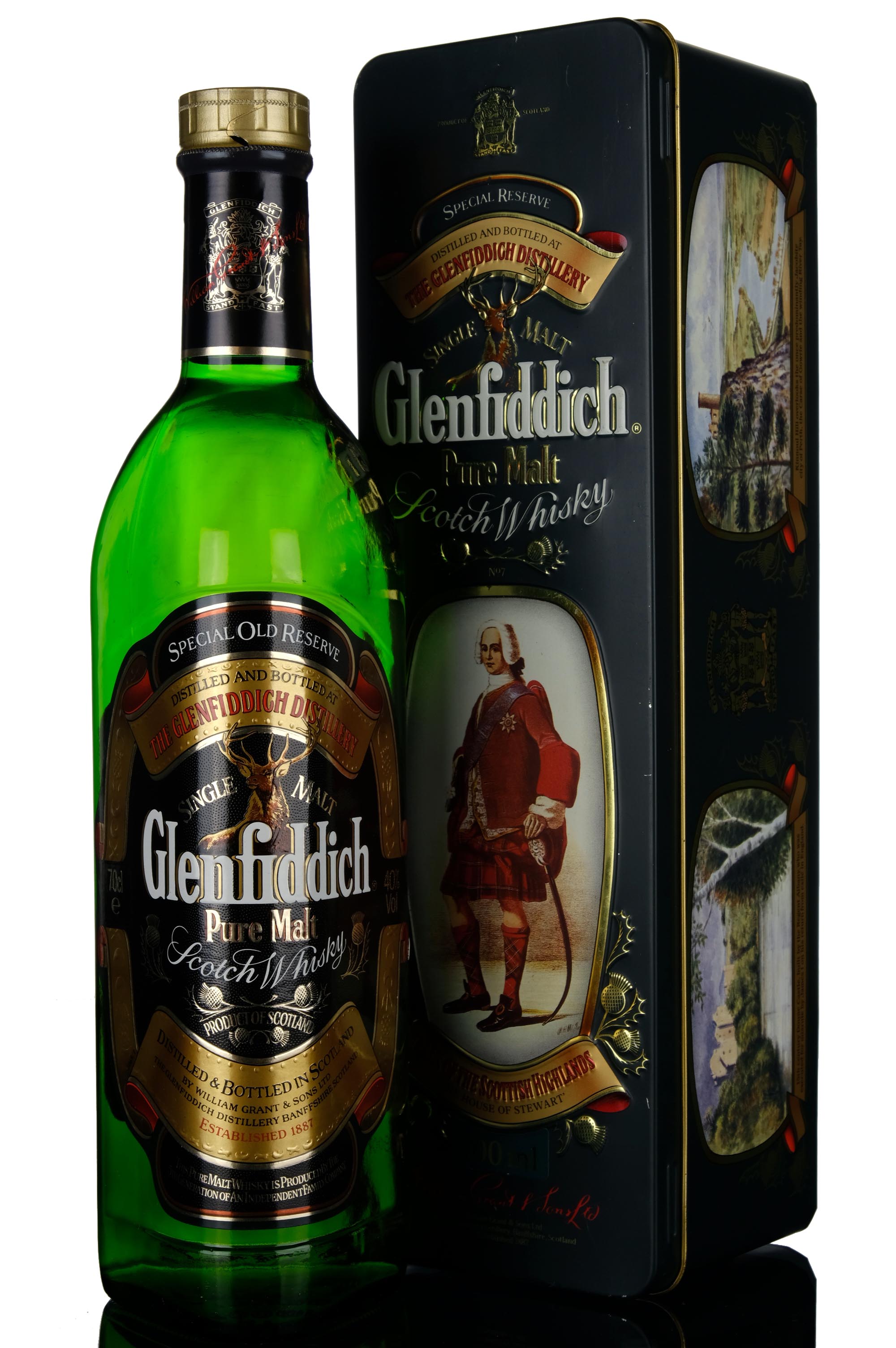 Glenfiddich Special Old Reserve 1990s Clans Of The Scottish Highlands The House Of S