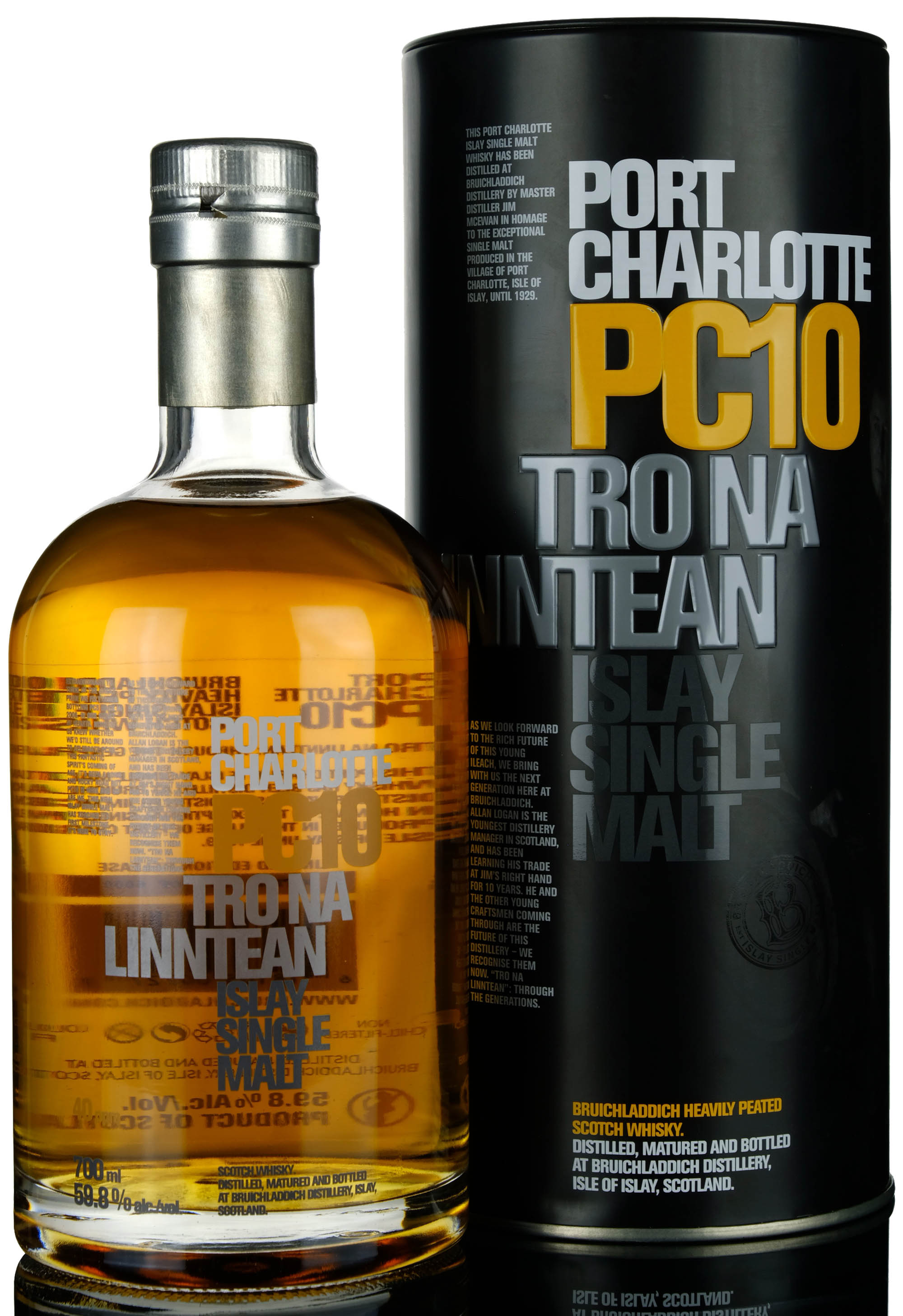 Bruichladdich 2002 - 2012 Port Charlotte Tro Na Linntean Pc10