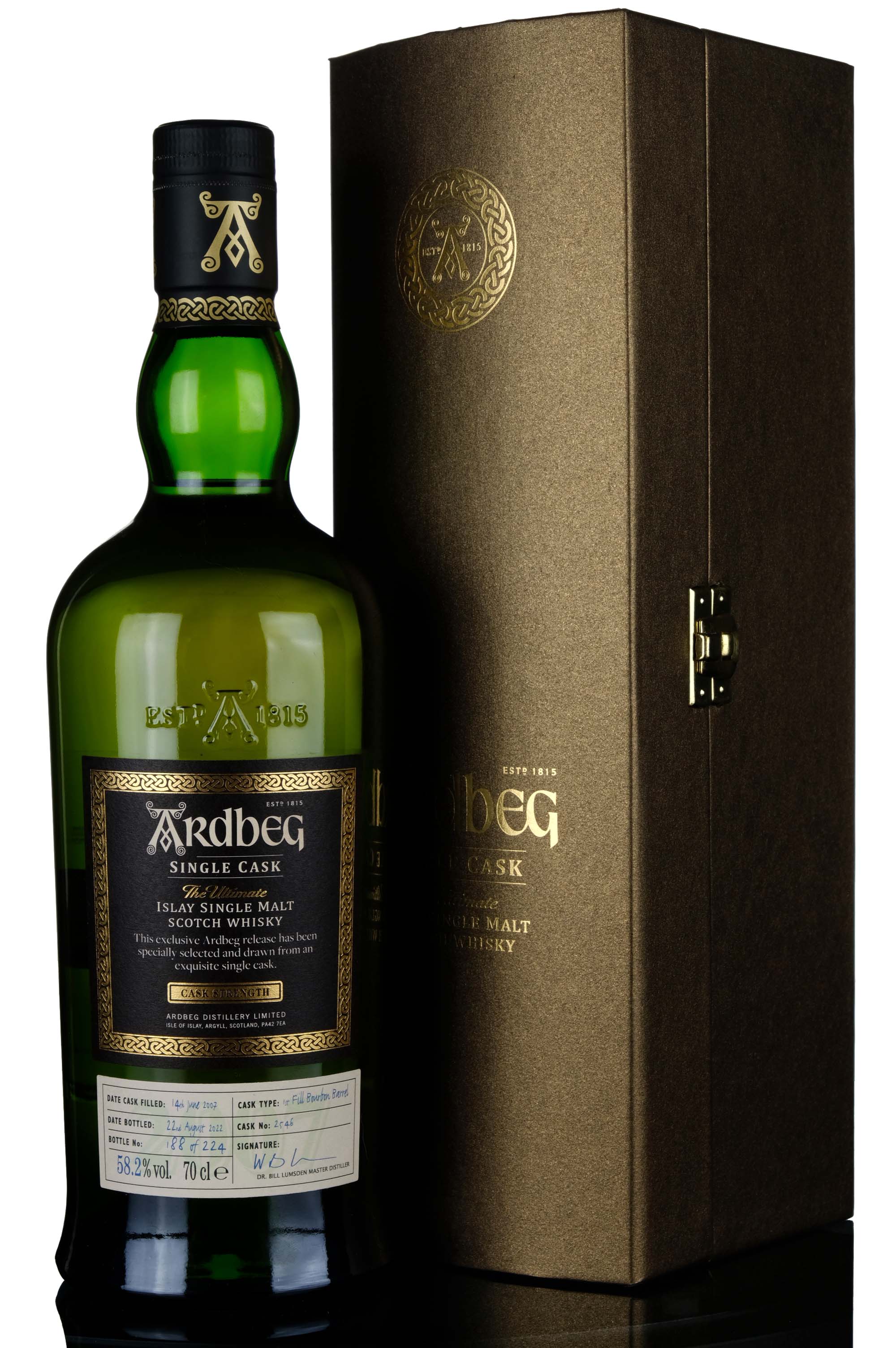 Ardbeg 2007-2022 - 15 Year Old - Single Cask 2546