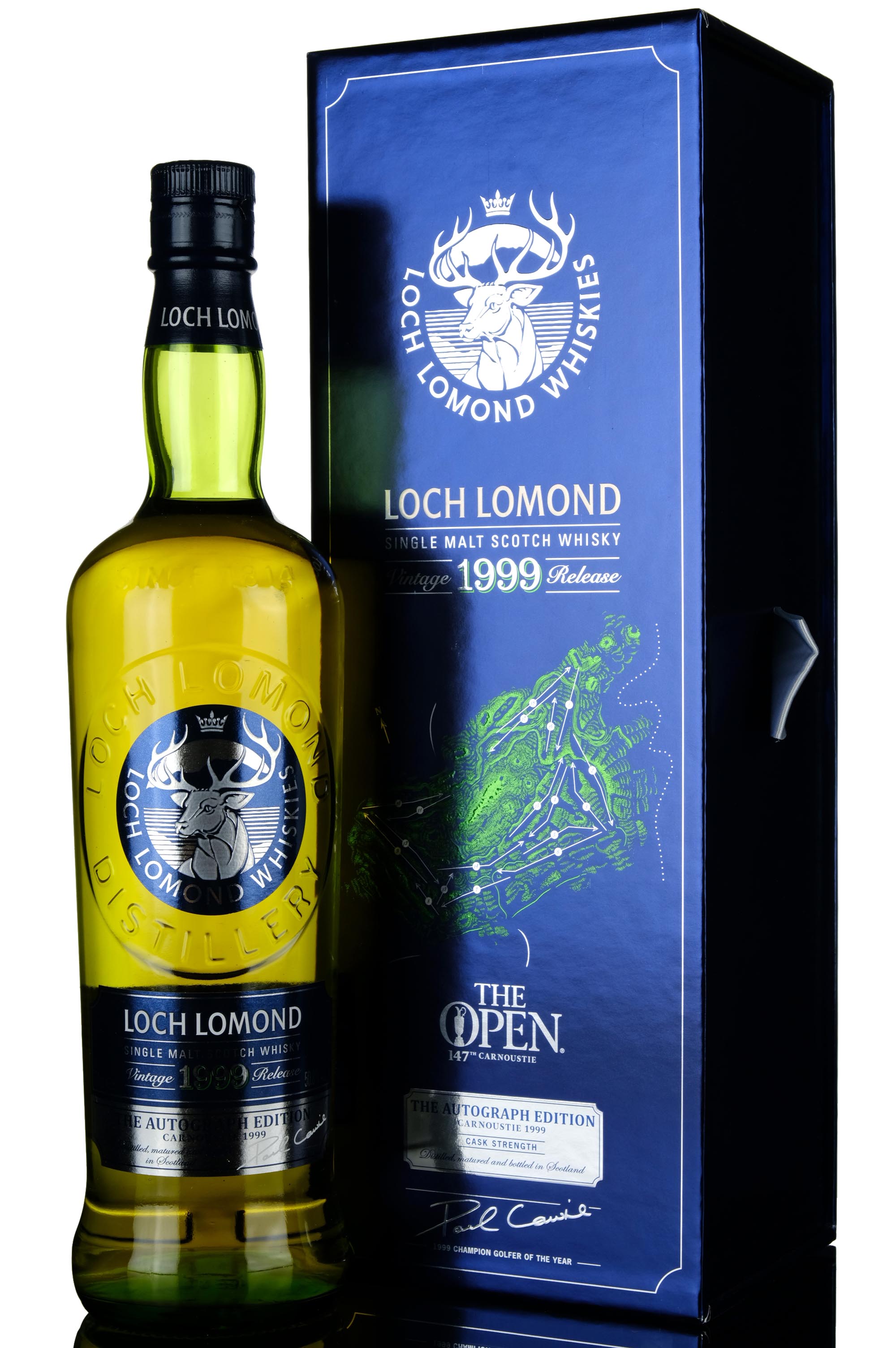 Loch Lomond 1999-2018 - The Open 147th Carnoustie - The Autograph Edition Paul Lawrie