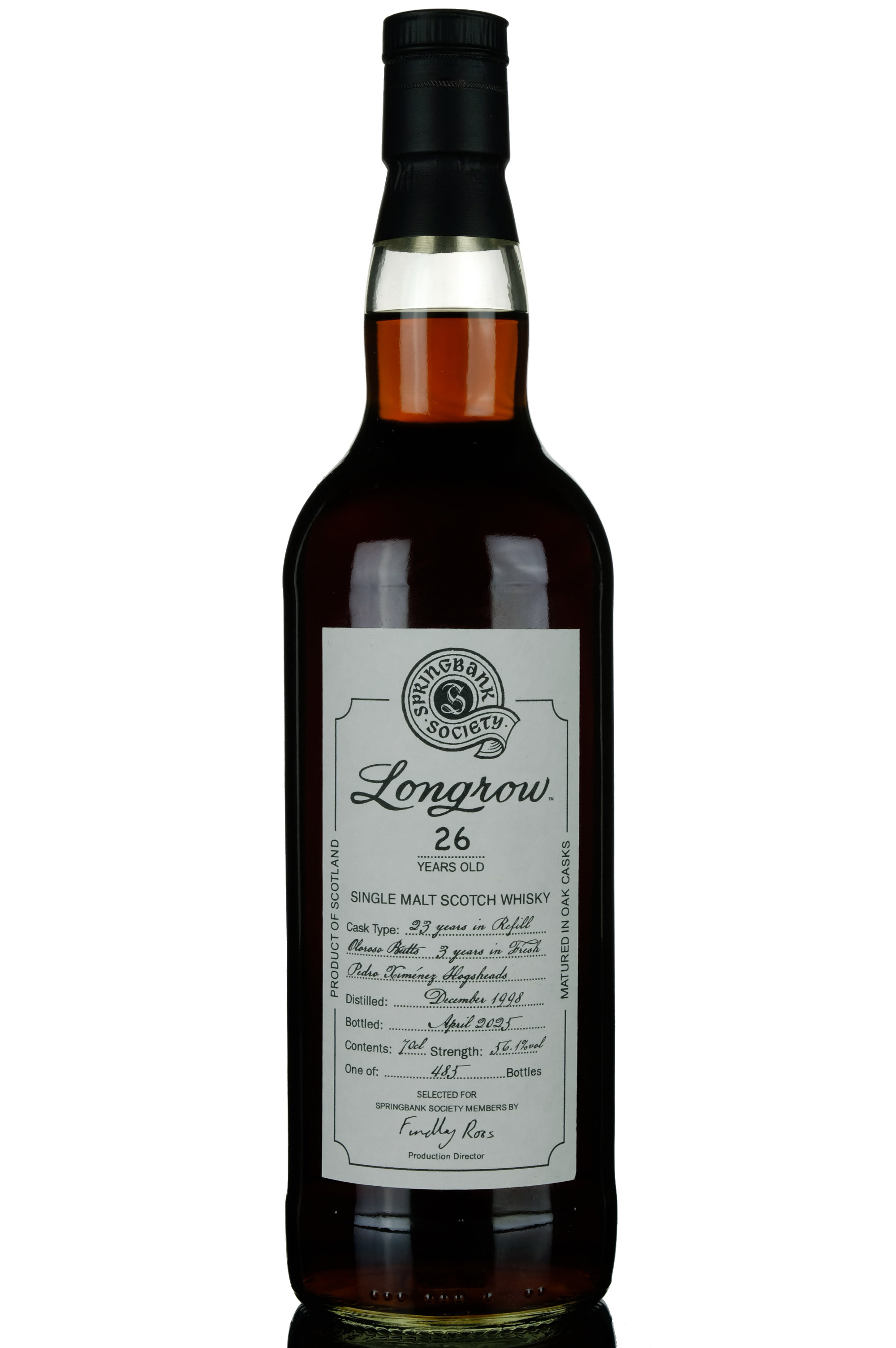 Longrow 1998-2025 - 26 Year Old - Society Exclusive