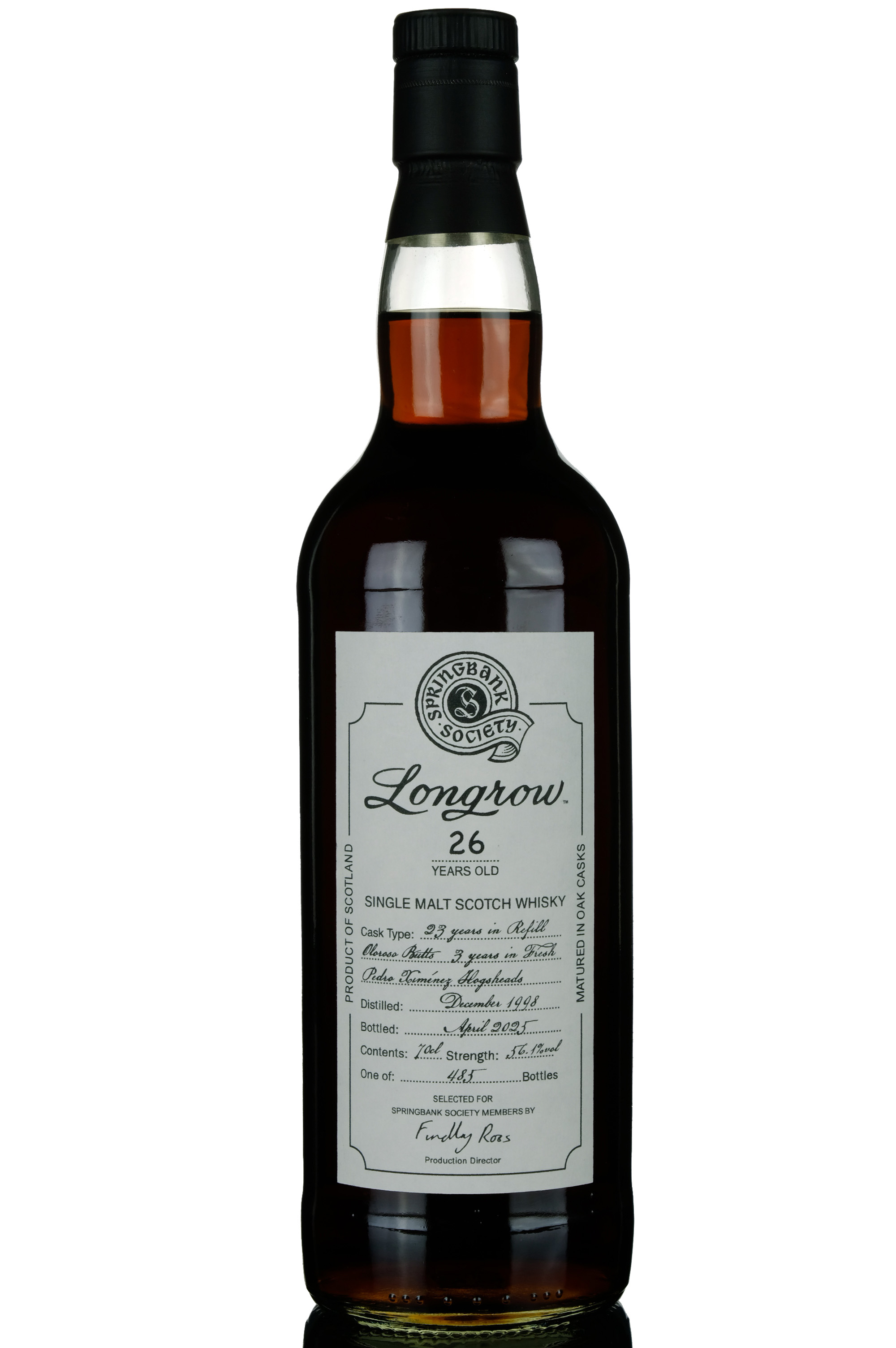 Longrow 1998-2025 - 26 Year Old - Society Exclusive