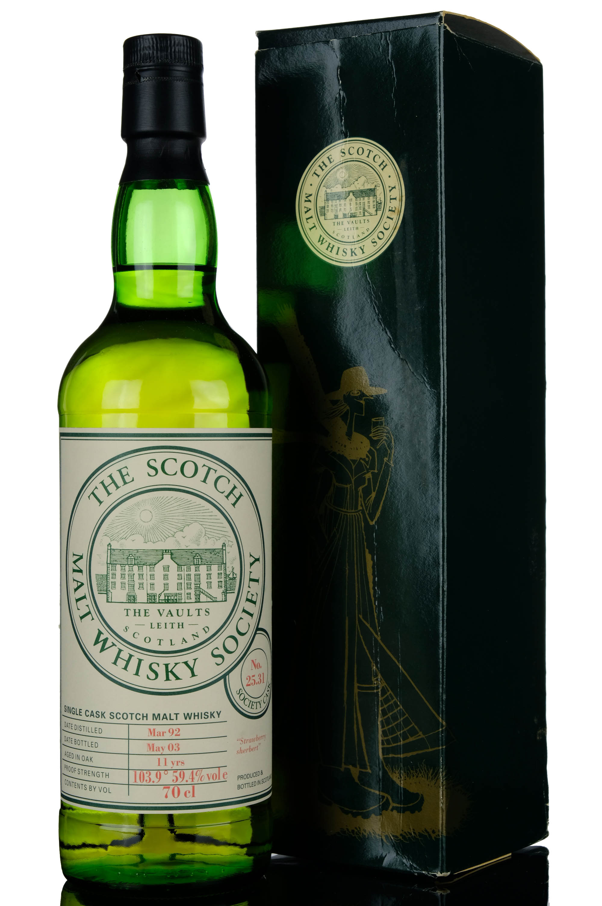 Rosebank 1992-2003 - 11 Year Old - SMWS 25.31 - Strawberry Sherbert