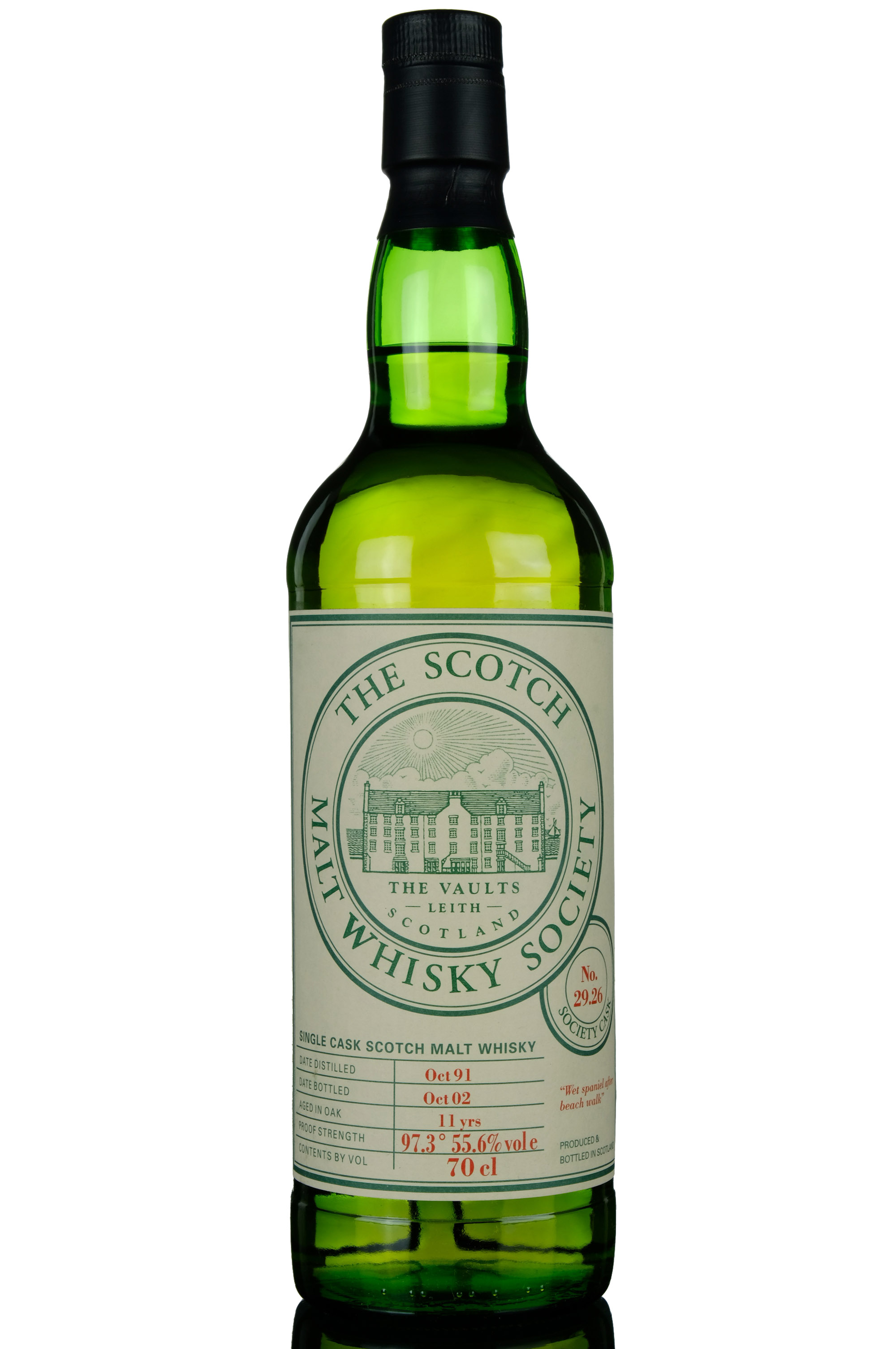 Laphroaig 1991-2002 - 11 Year Old - SMWS 29.26 - Wet Spaniel After Beach Walk