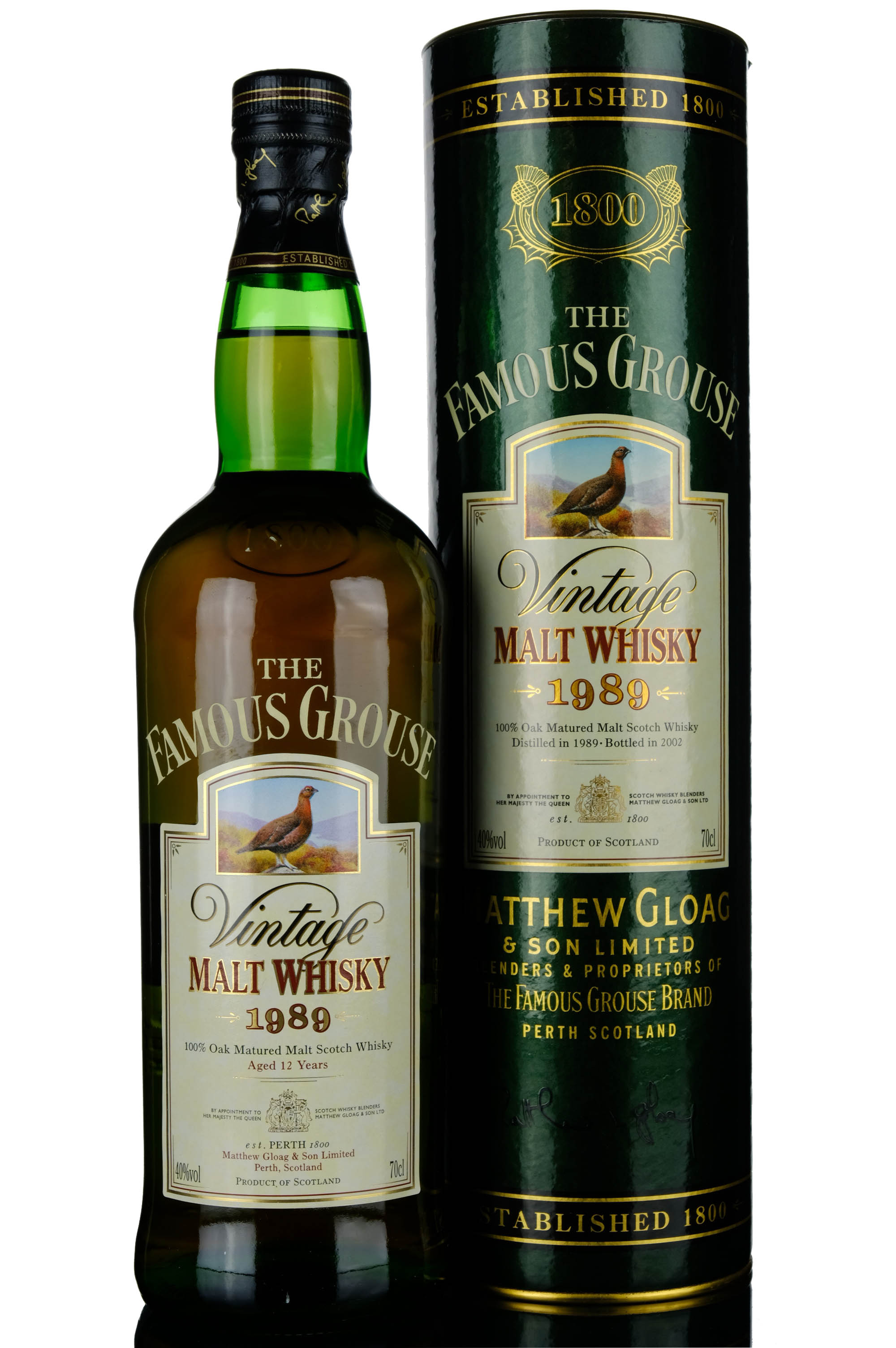 Famous Grouse 1989 - 12 Year Old