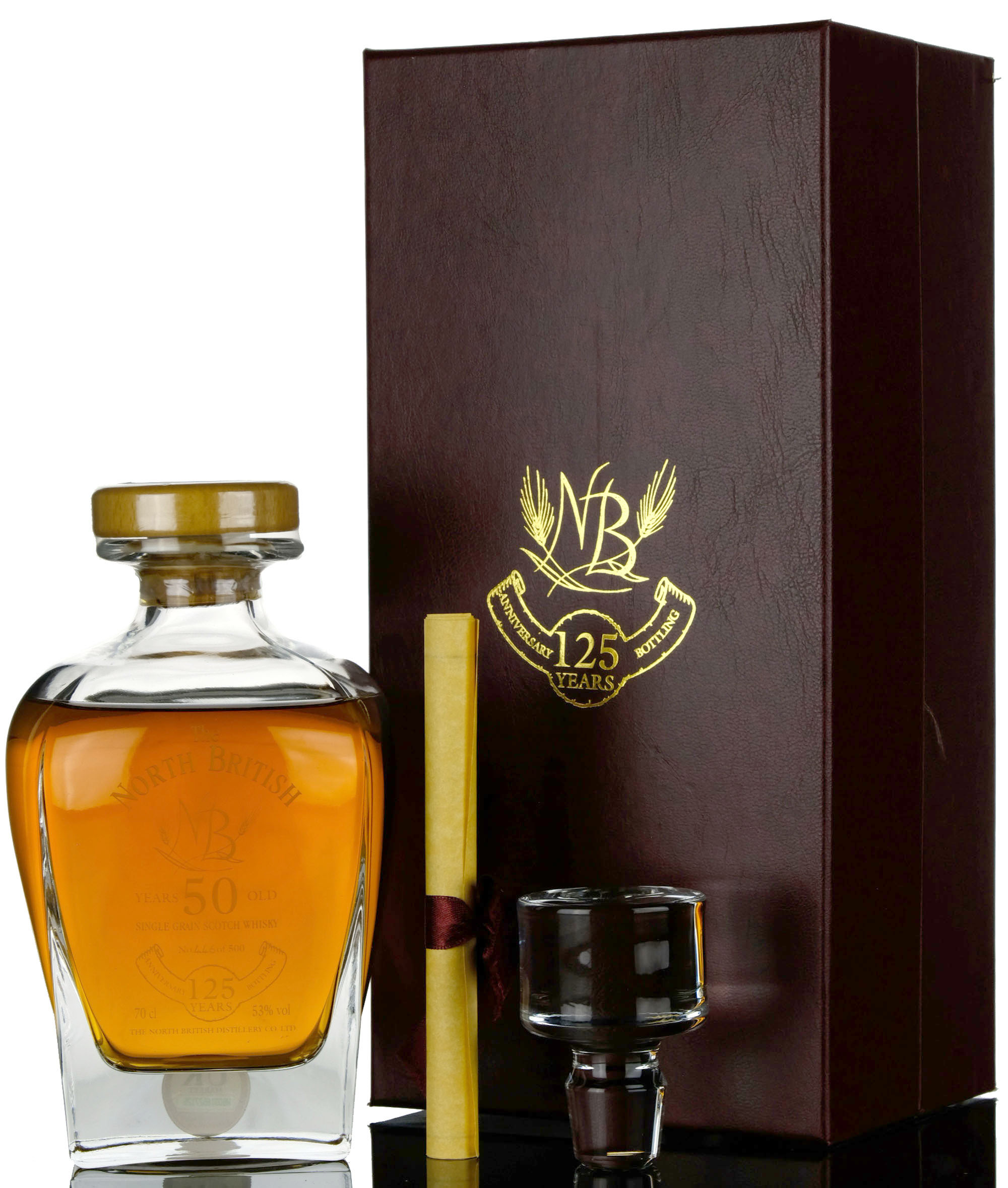 The North British 50 Year Old - 125th Anniversary 1885-2010 - Crystal Decanter