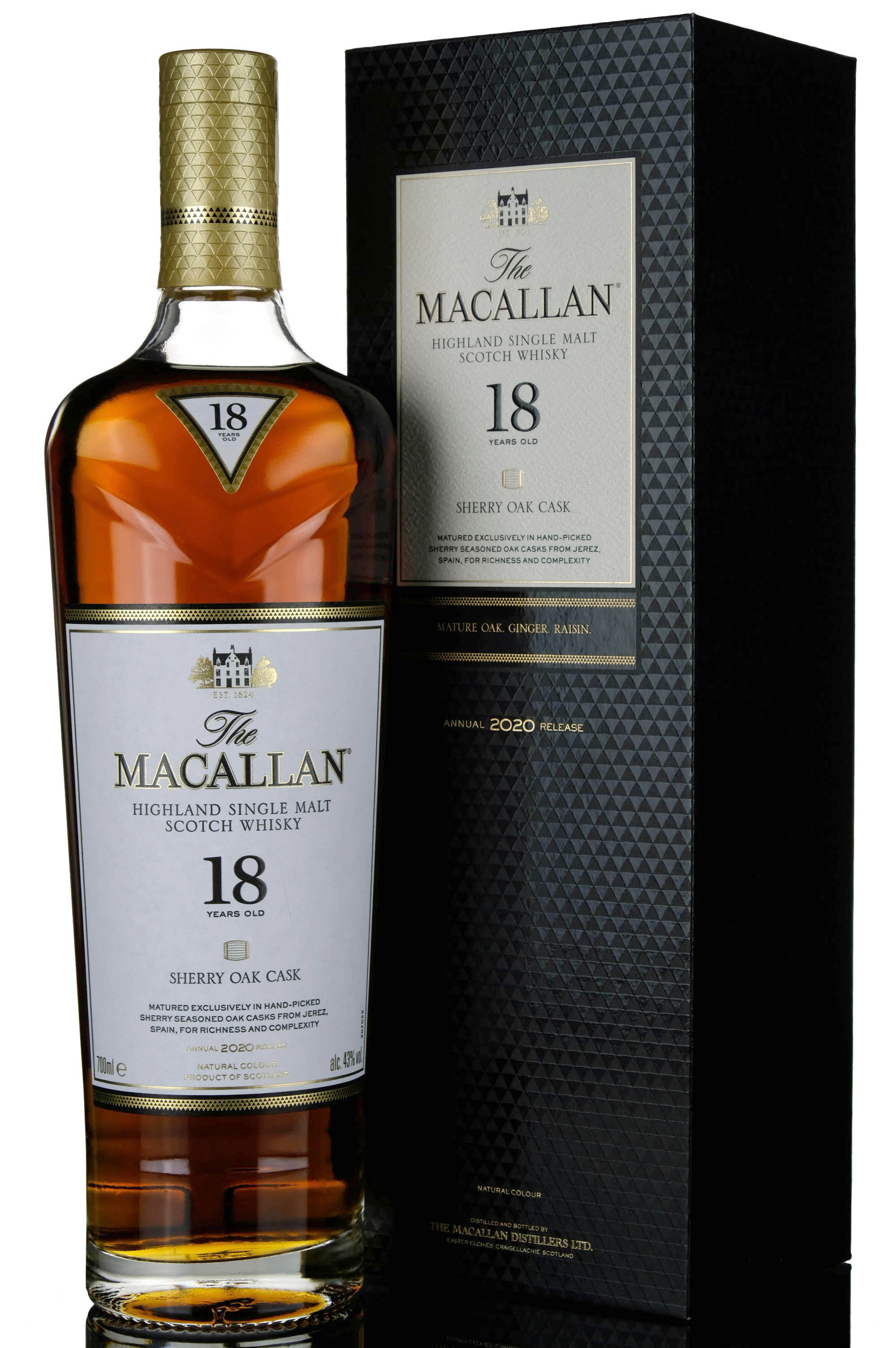 Macallan 18 Year Old - Sherry Cask - 2018 Release