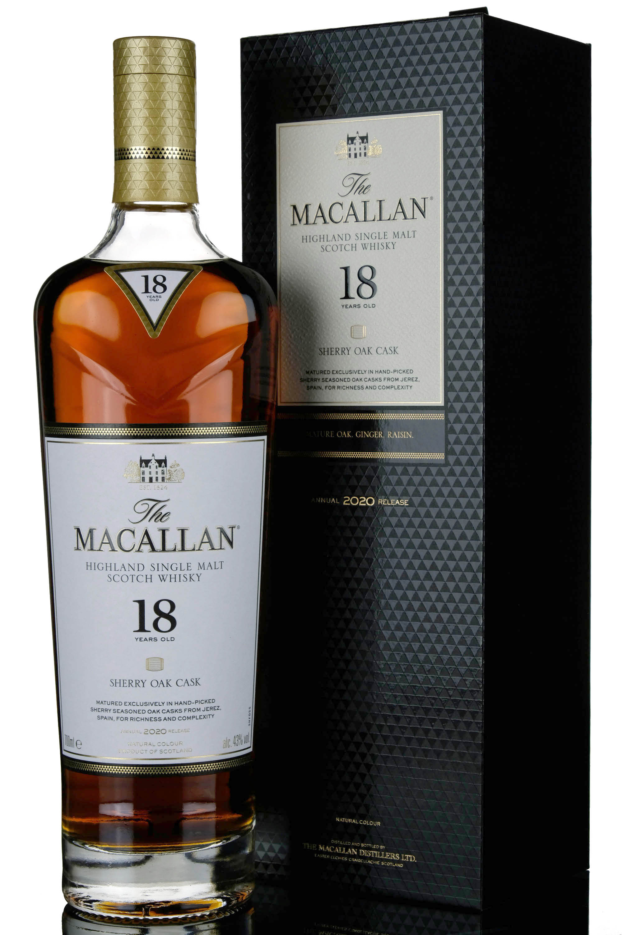 Macallan 18 Year Old - Sherry Cask - 2018 Release