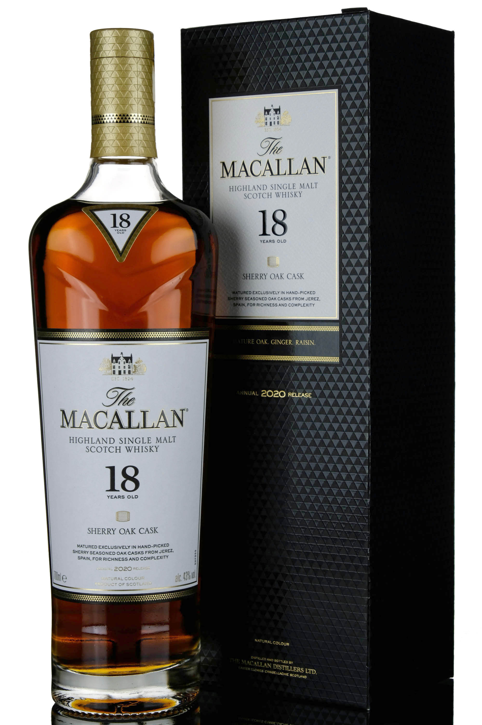 Macallan 18 Year Old - Sherry Cask - 2018 Release
