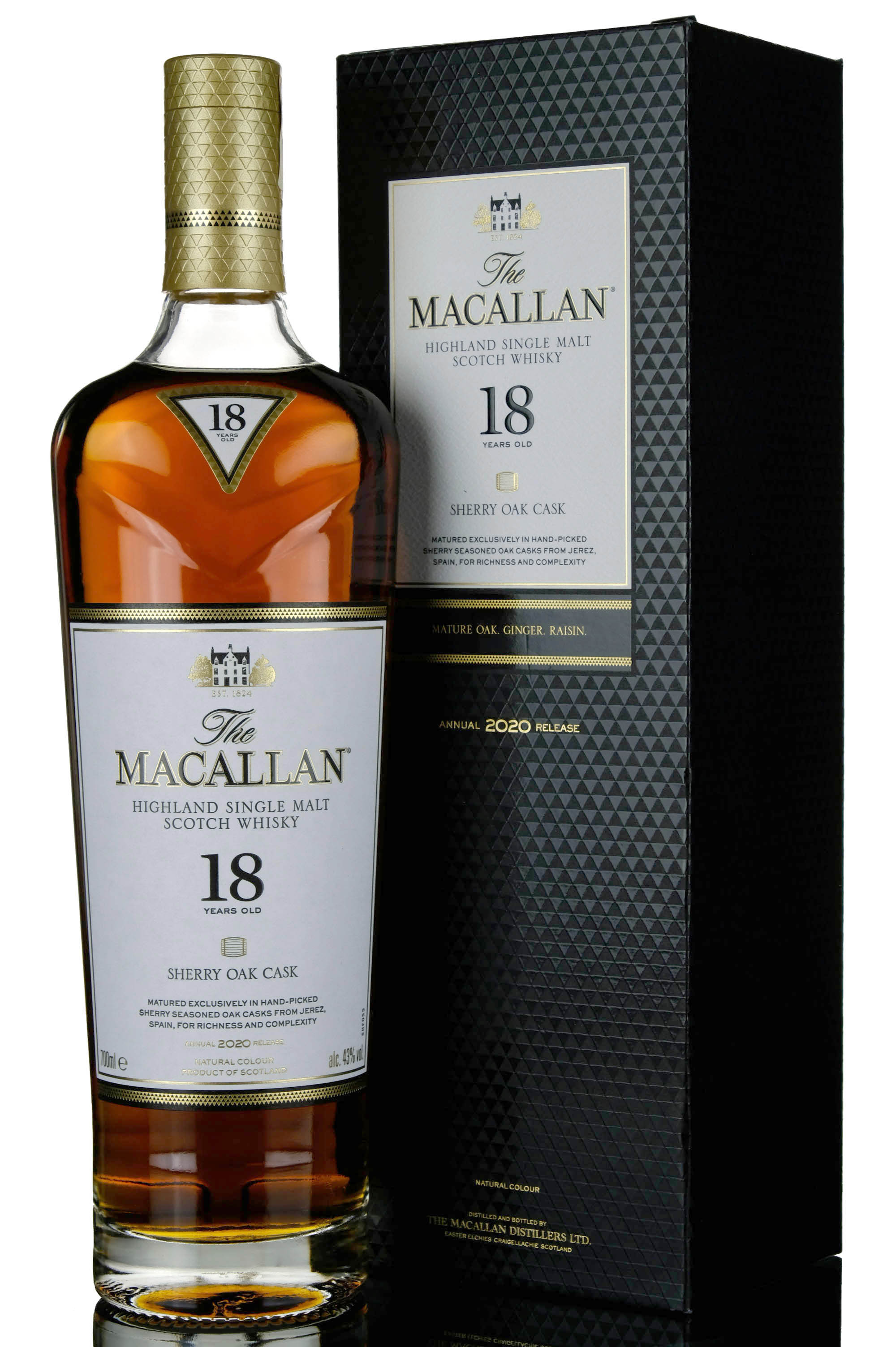 Macallan 18 Year Old - Sherry Cask - 2018 Release