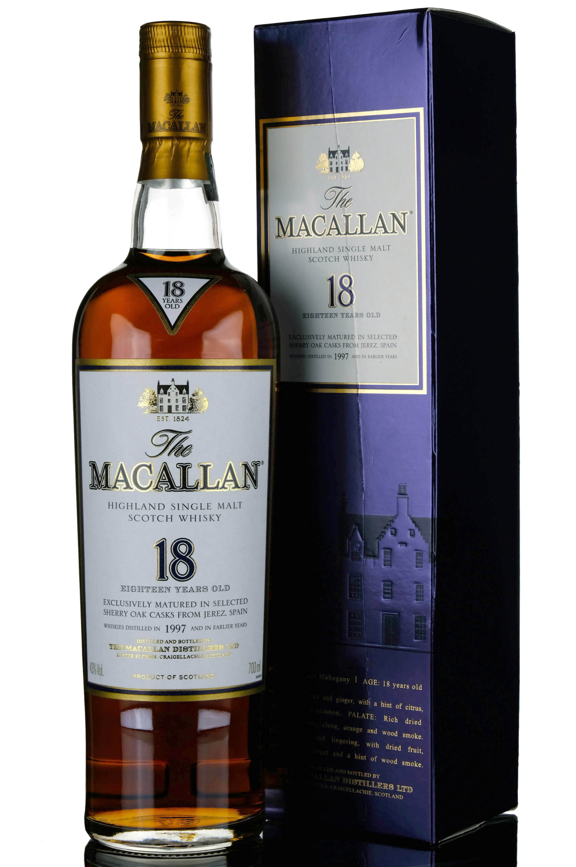 Macallan 1997 - 18 Year Old - Sherry Cask