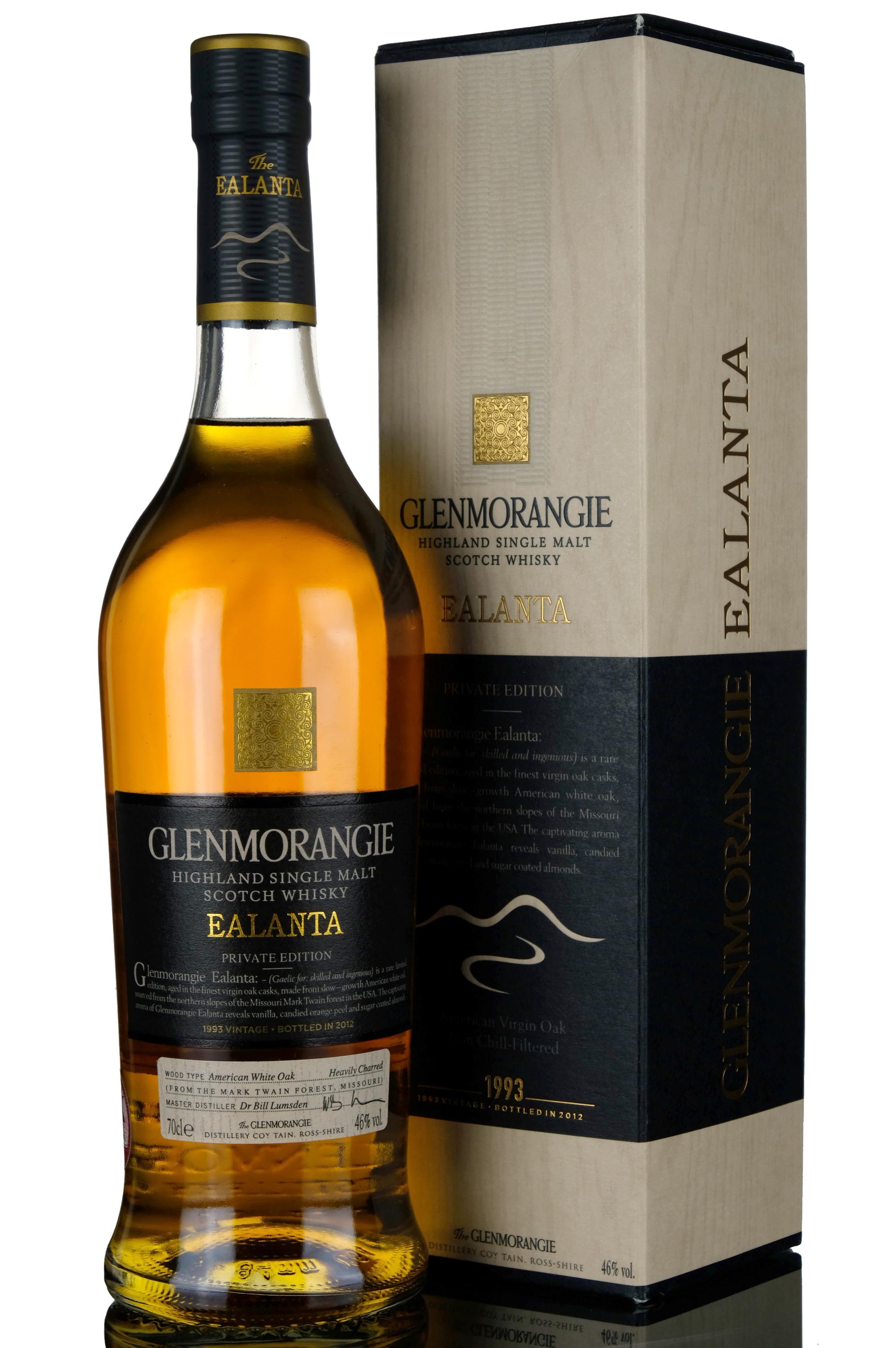 Glenmorangie 1993-2012 - 19 Year Old - Private Edition The Ealanta - 4th release
