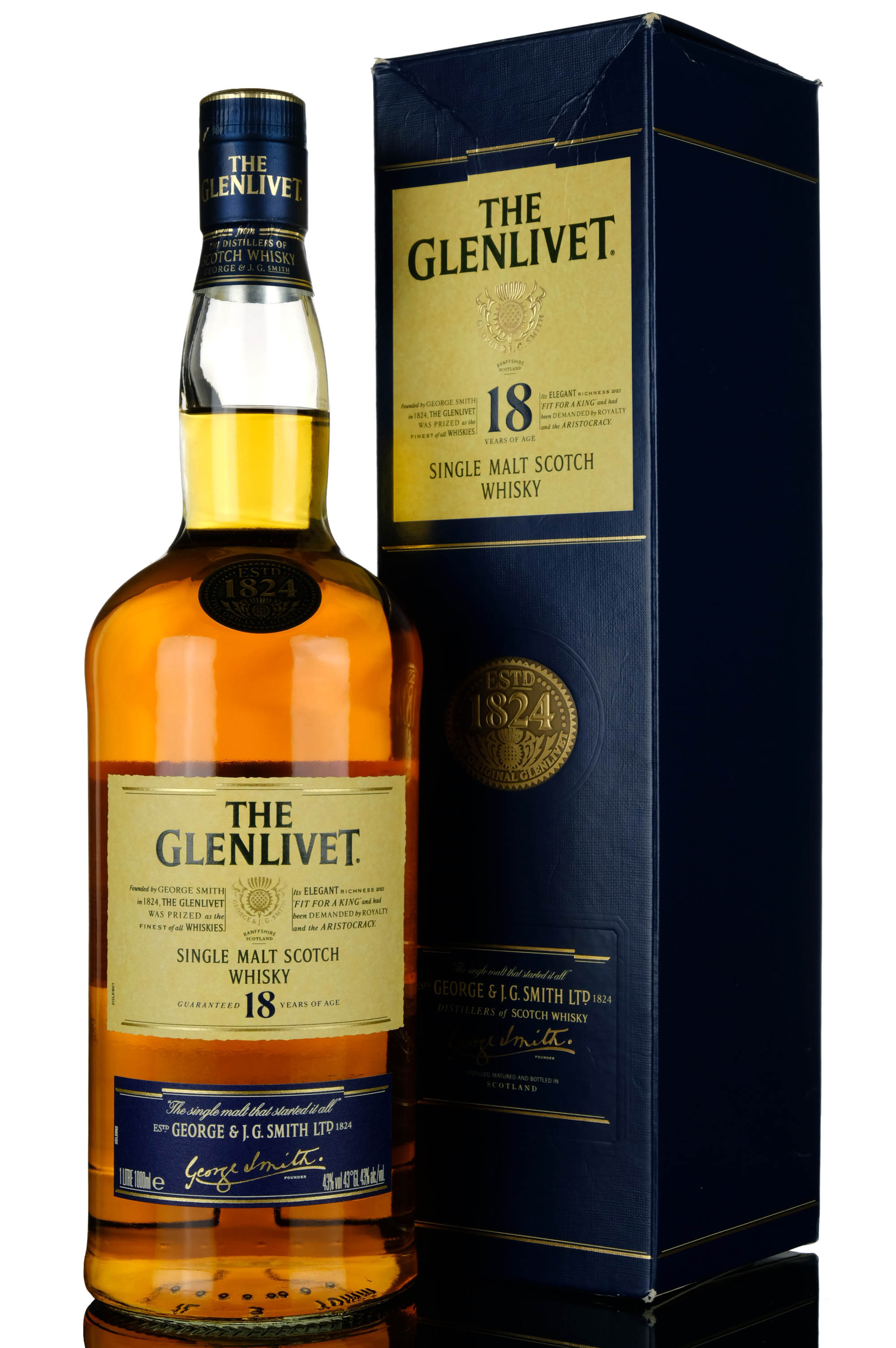 Glenlivet 18 Year Old - 2000s - 1 Litre