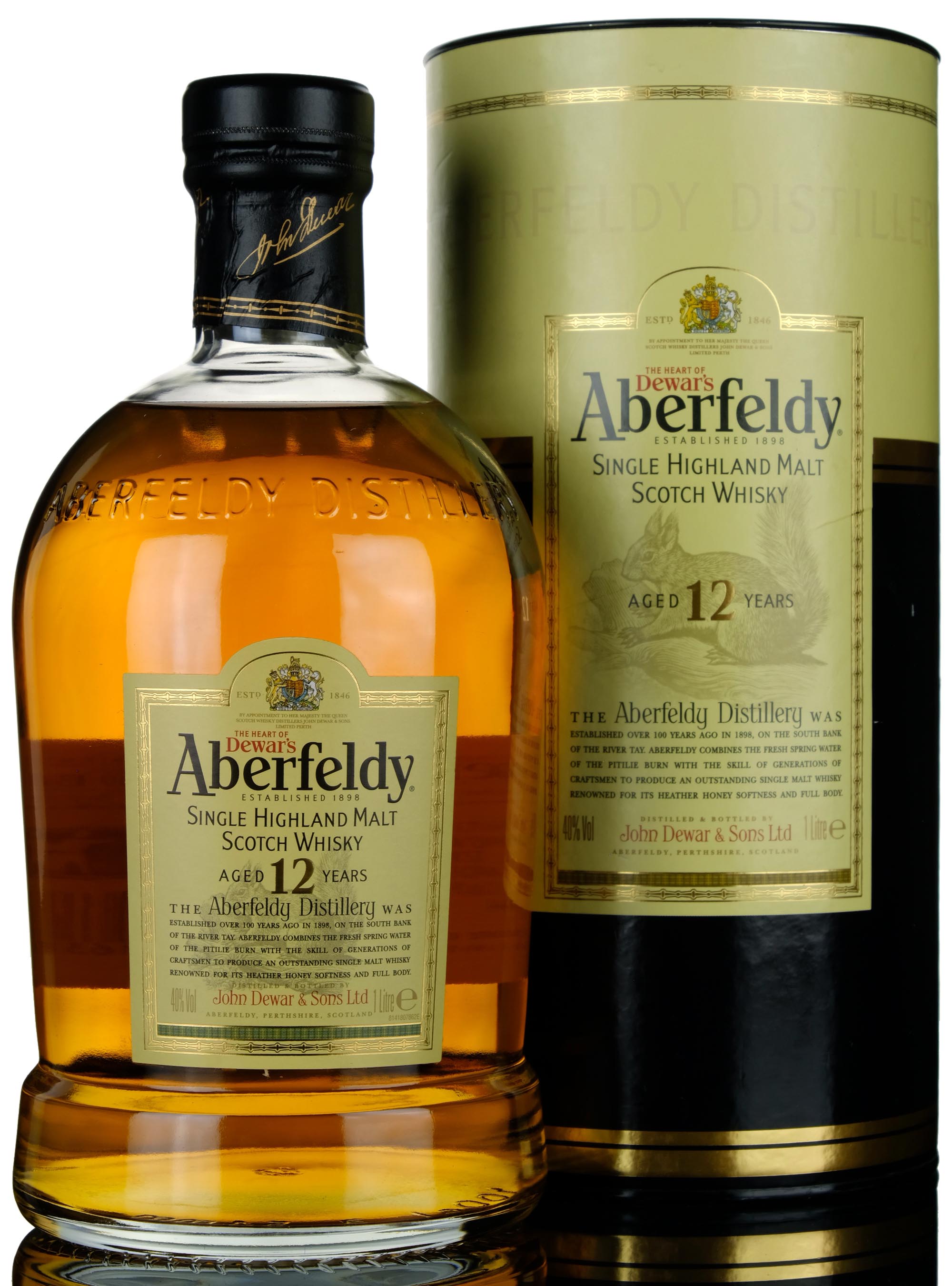 Aberfeldy 12 Year Old - Early 2000s - 1 Litre