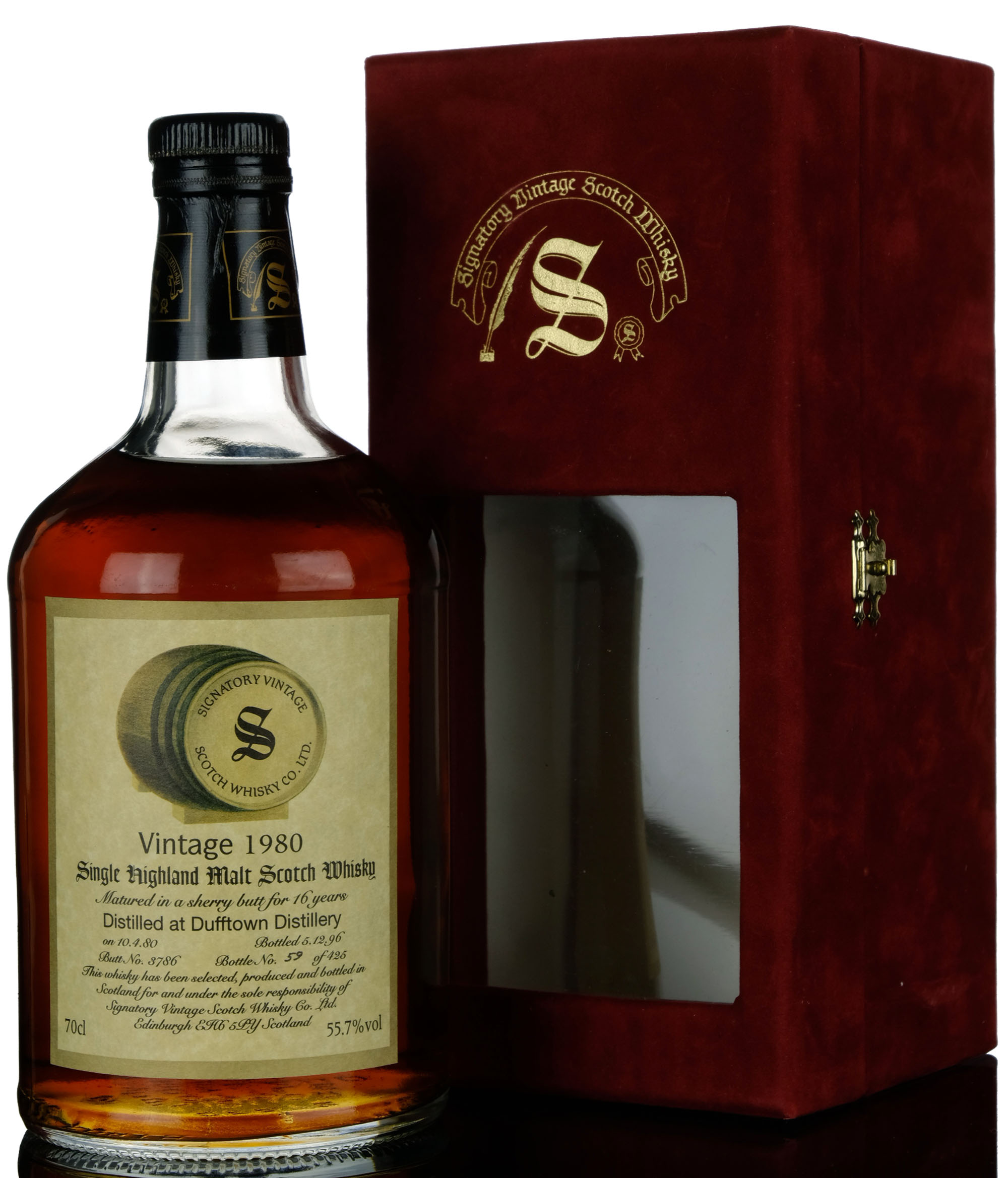 Dufftown 1980-1996 - 16 Year Old - Signatory Vintage - Single Cask 3786