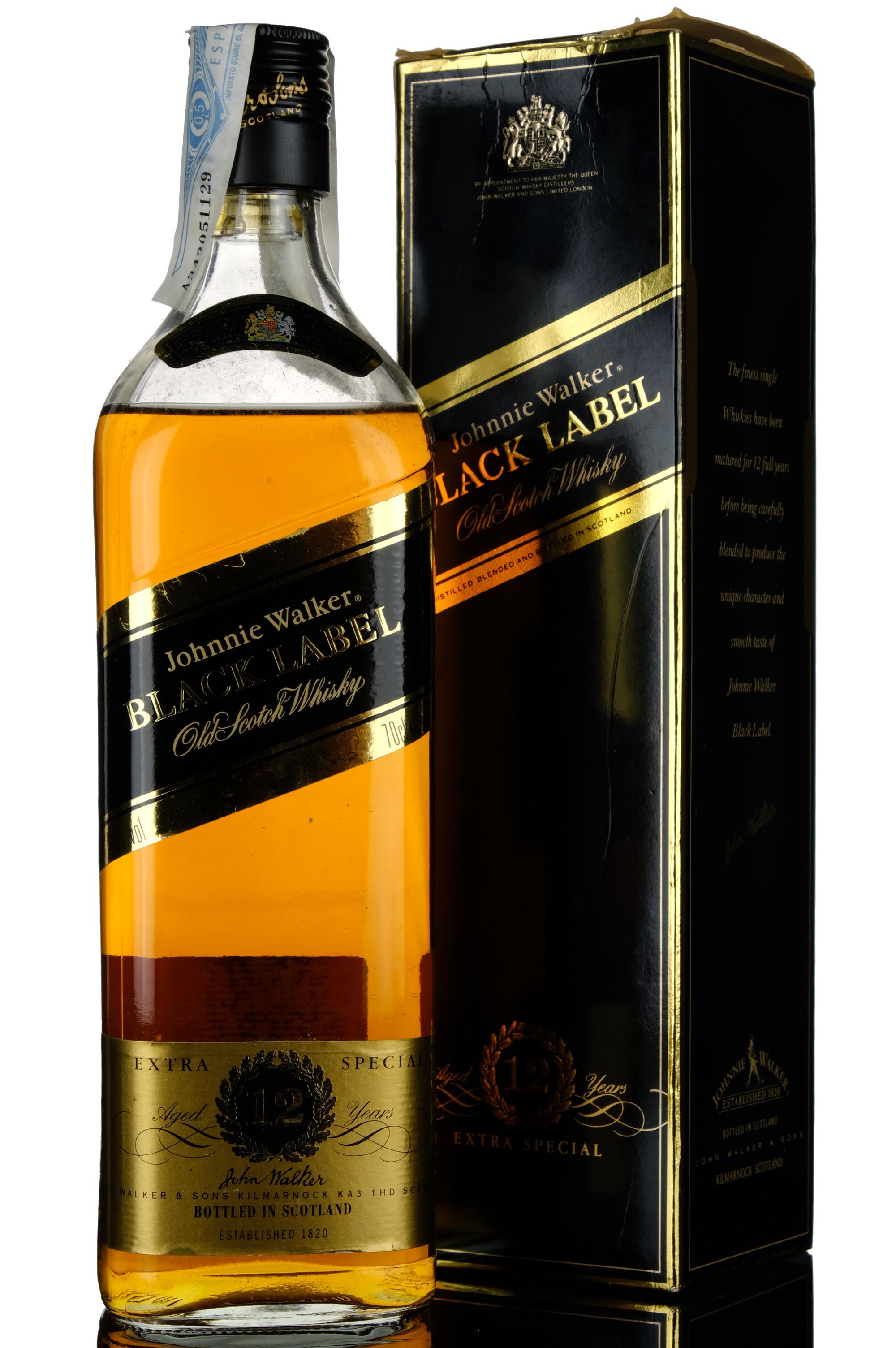 Johnnie Walker 12 Year Old - Black Label - Extra Special