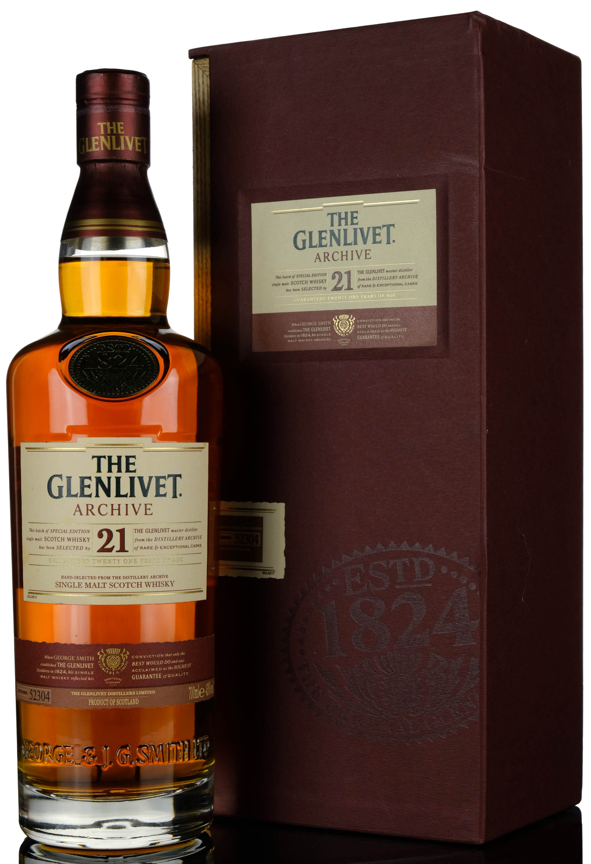 Glenlivet 21 Year Old - Archive - Small Batch - 2006 Release