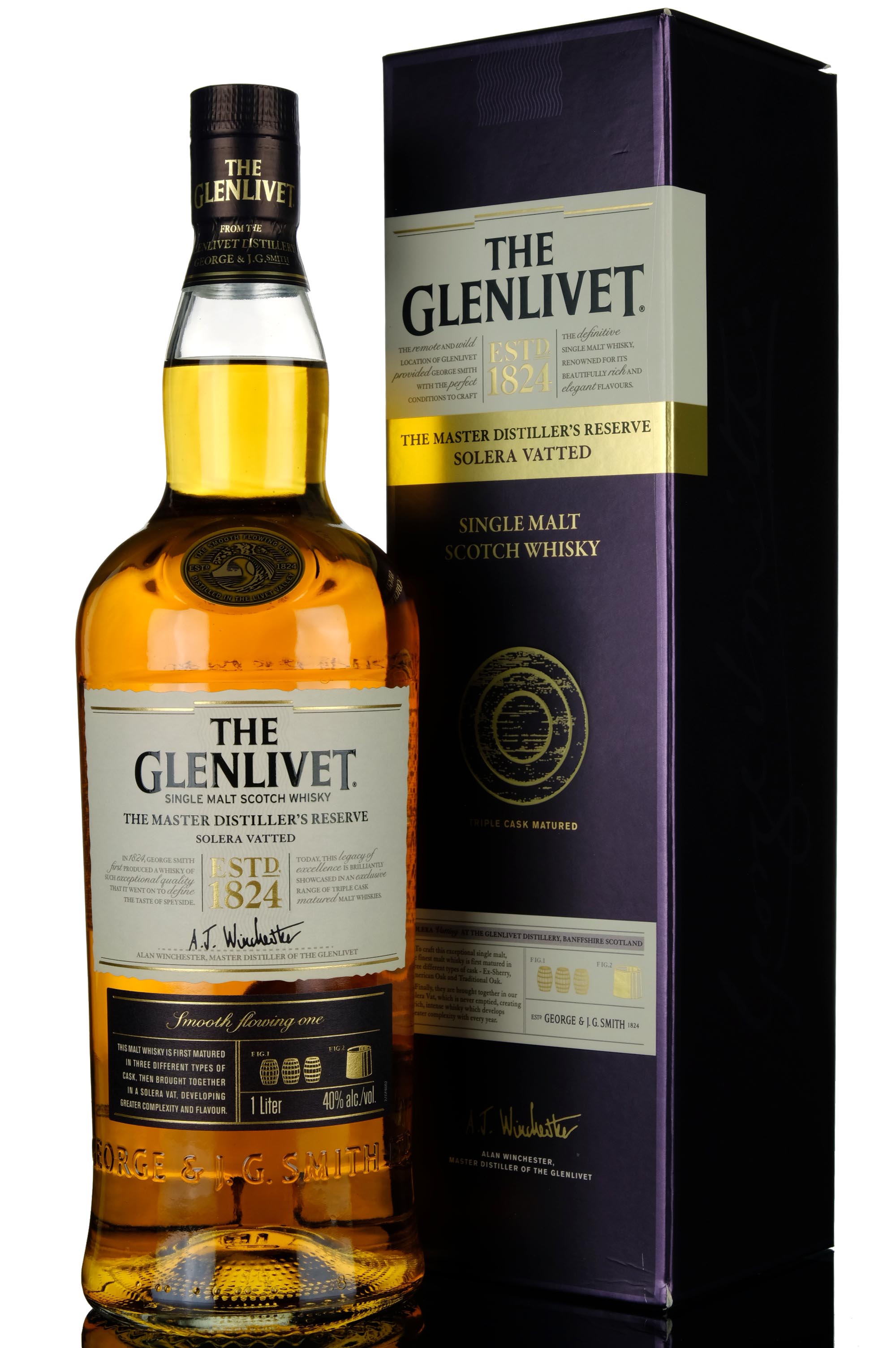 Glenlivet The Master Distillers Reserve - Solera Vatted - 1 Litre