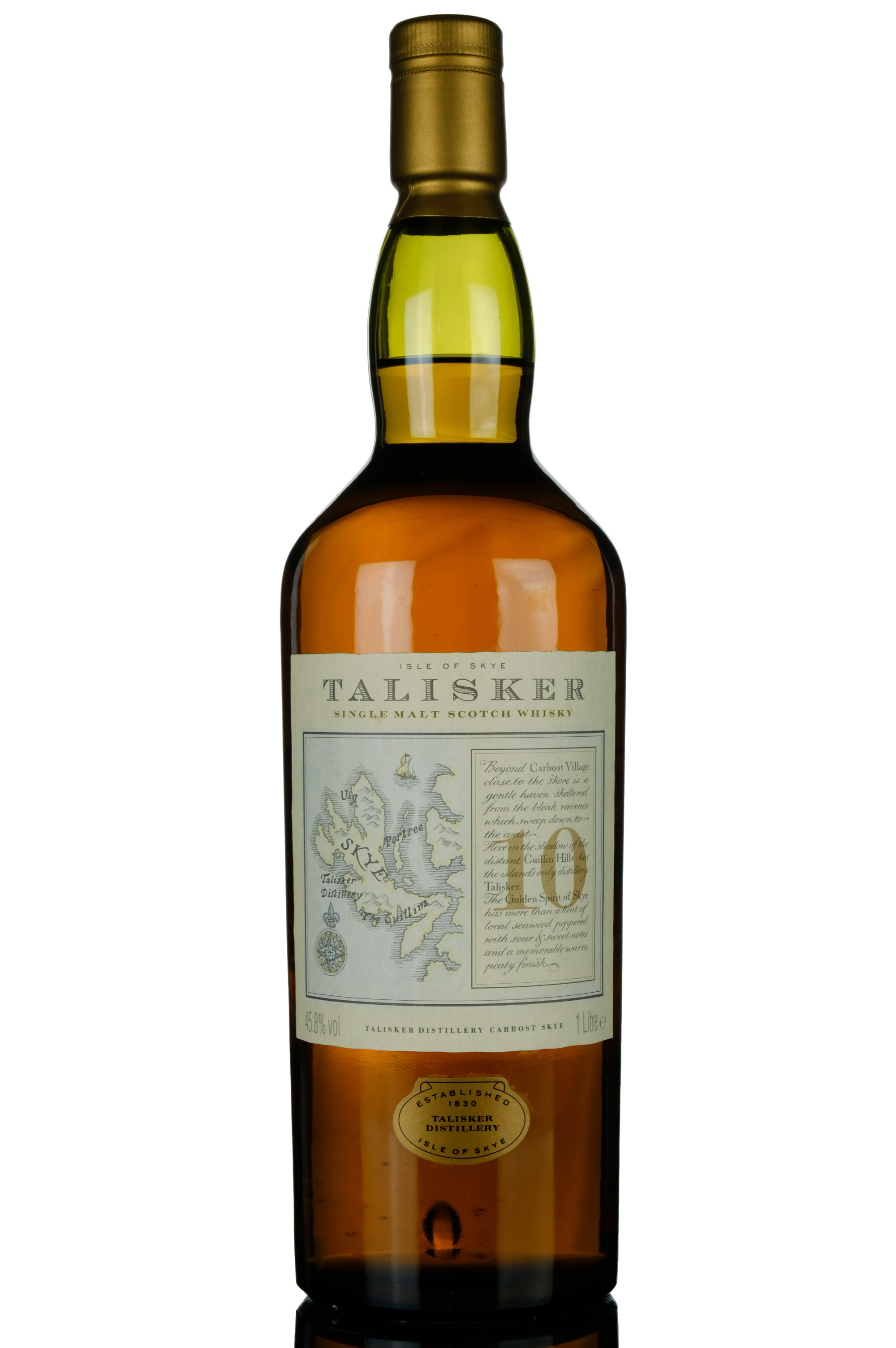 Talisker 10 Year Old - 1990s - 1 Litre