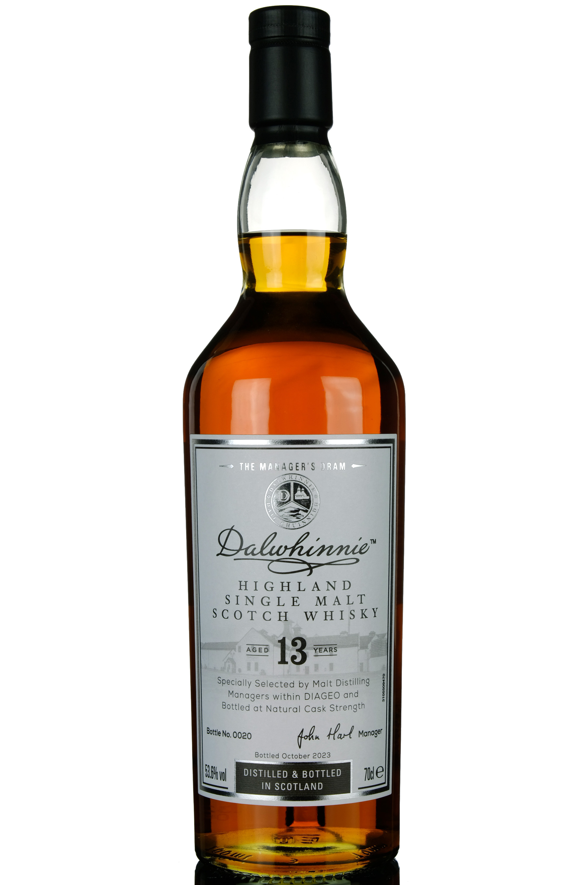 Dalwhinnie 13 Year Old - Managers Dram 2023