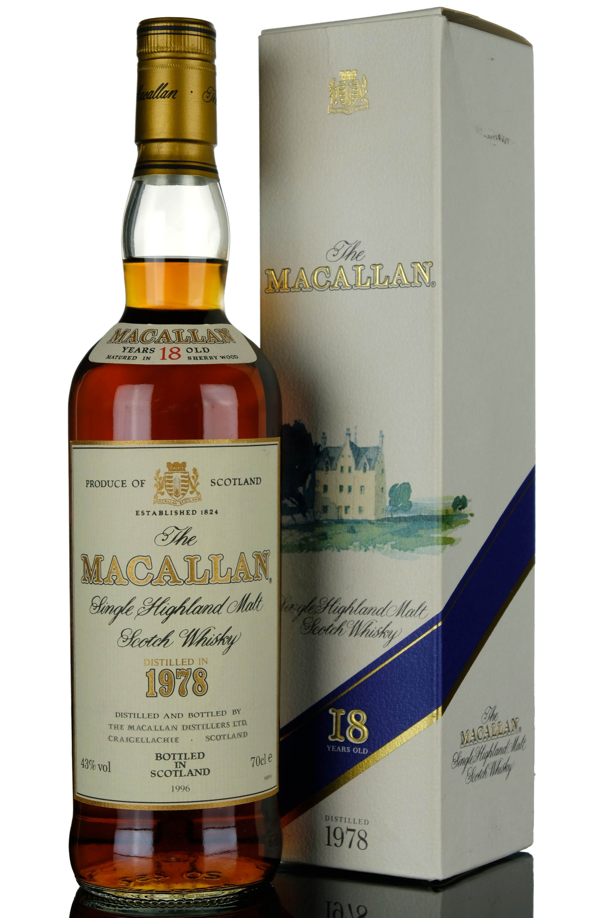 Macallan 1978-1996 - 18 Year Old - Sherry Cask