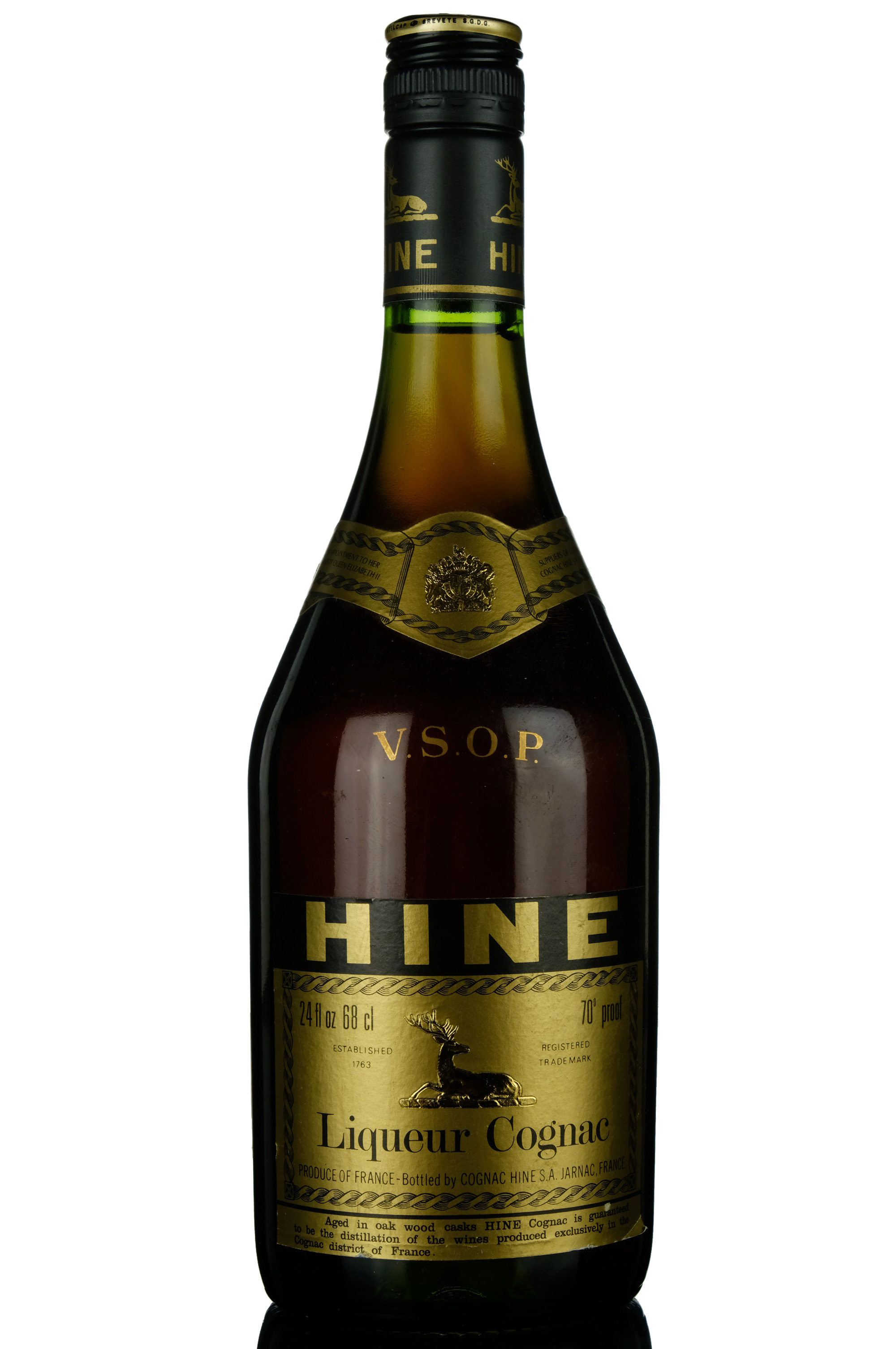 Hine VSOP Liqueur Cognac - 1970s