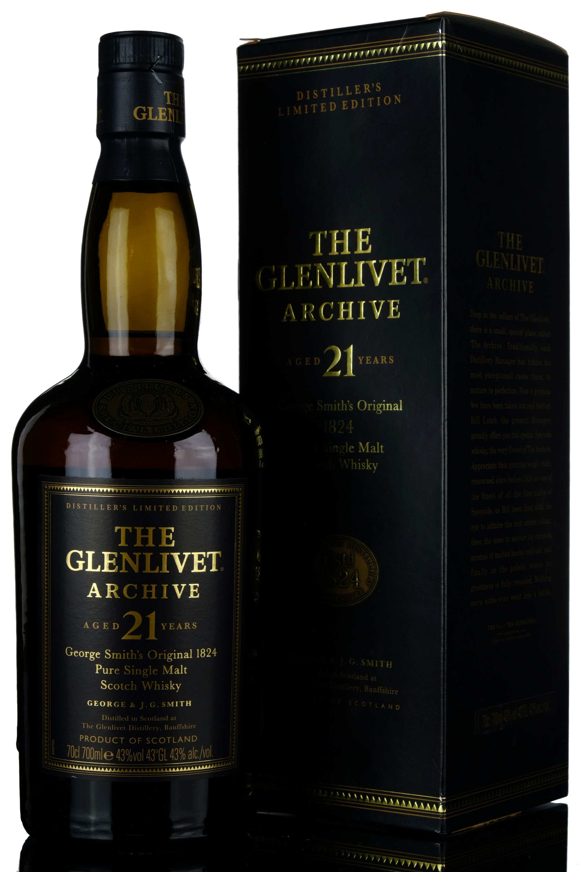 Glenlivet 21 Year Old - Archive Distillers Limited Edition