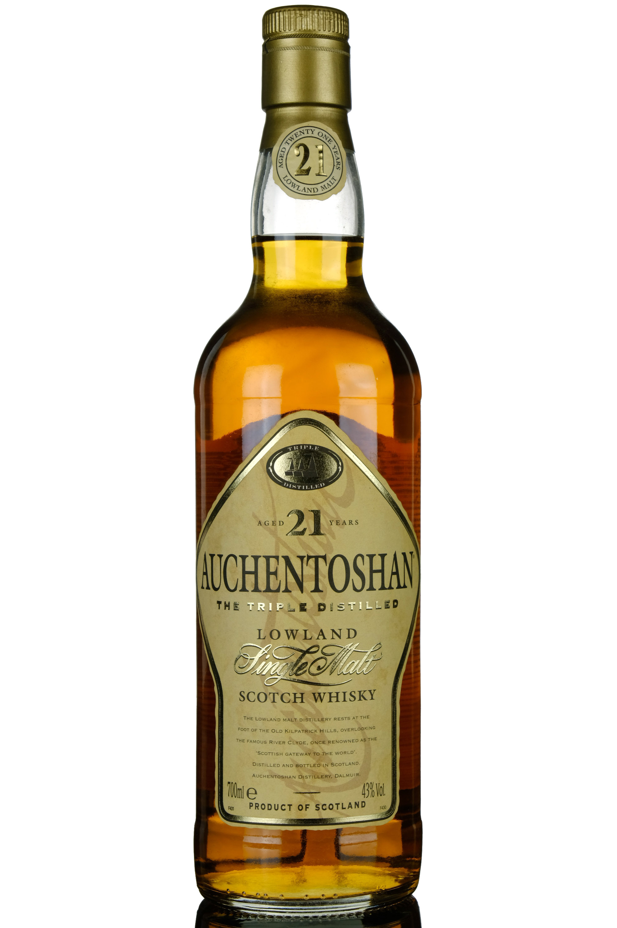 Auchentoshan 21 Year Old - Circa 2000