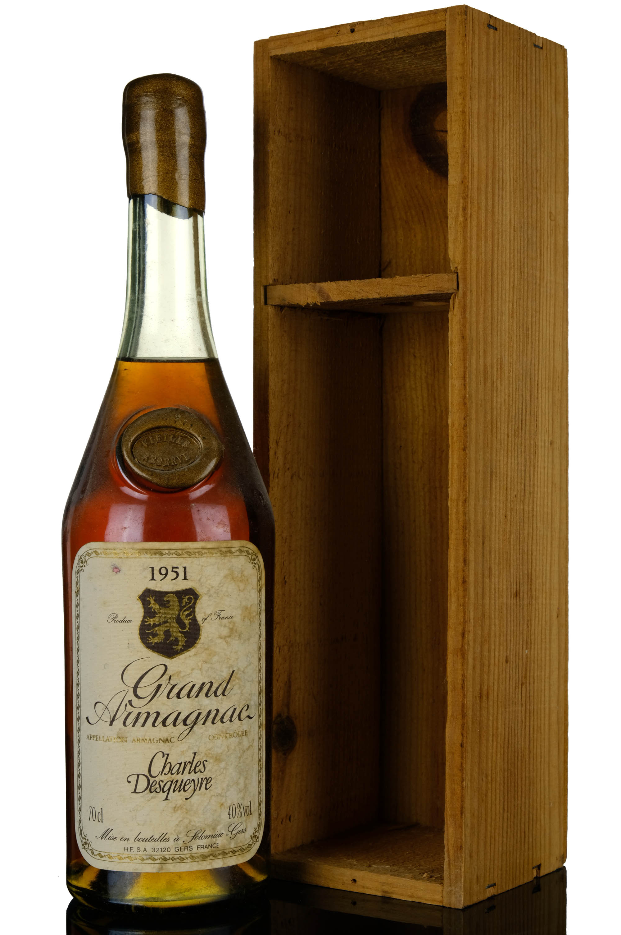 Charles Desqueyre 1951 Grand Armagnac