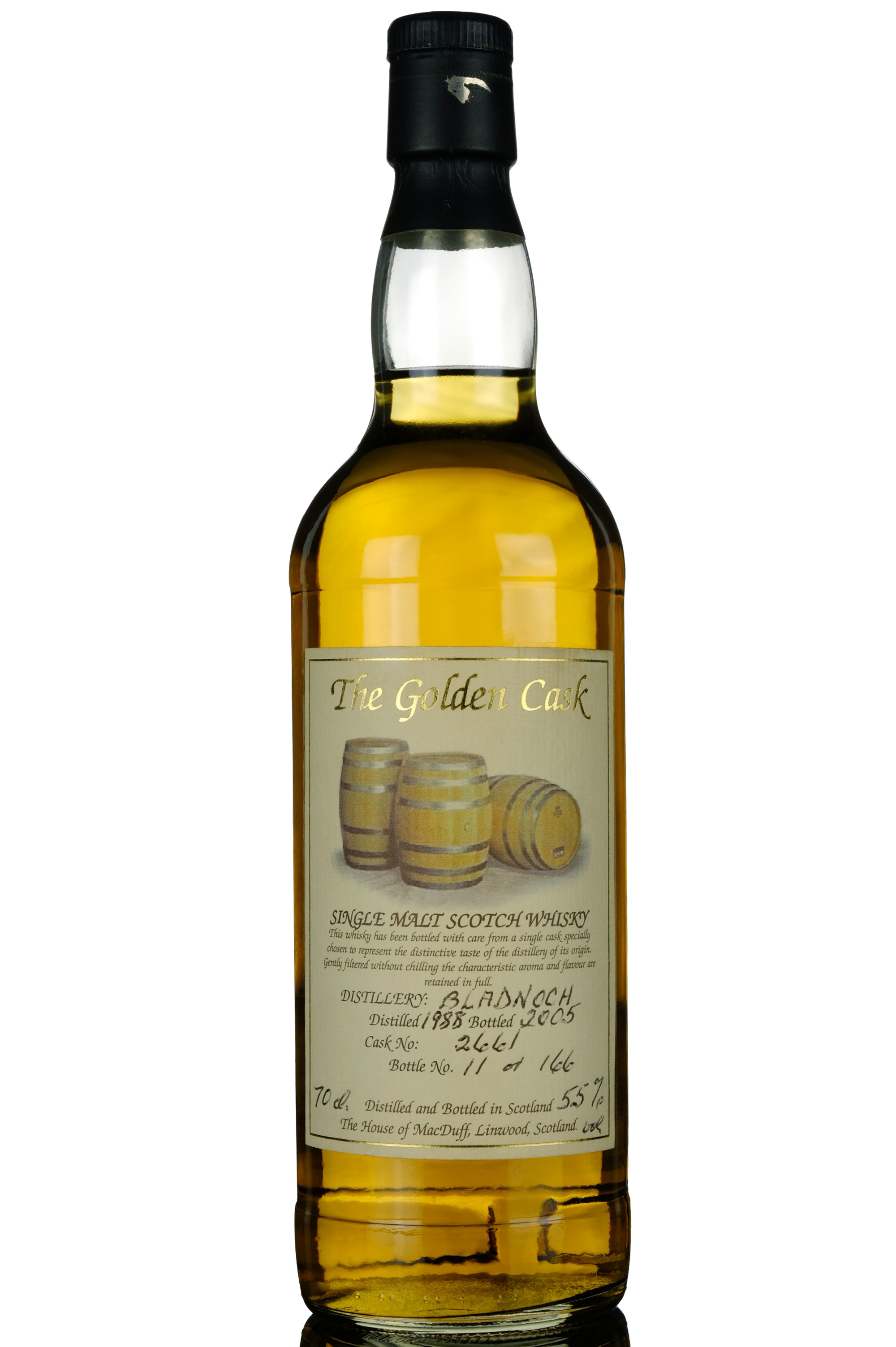 Bladnoch 1988-2005 - The Golden Cask - Single Cask 2661