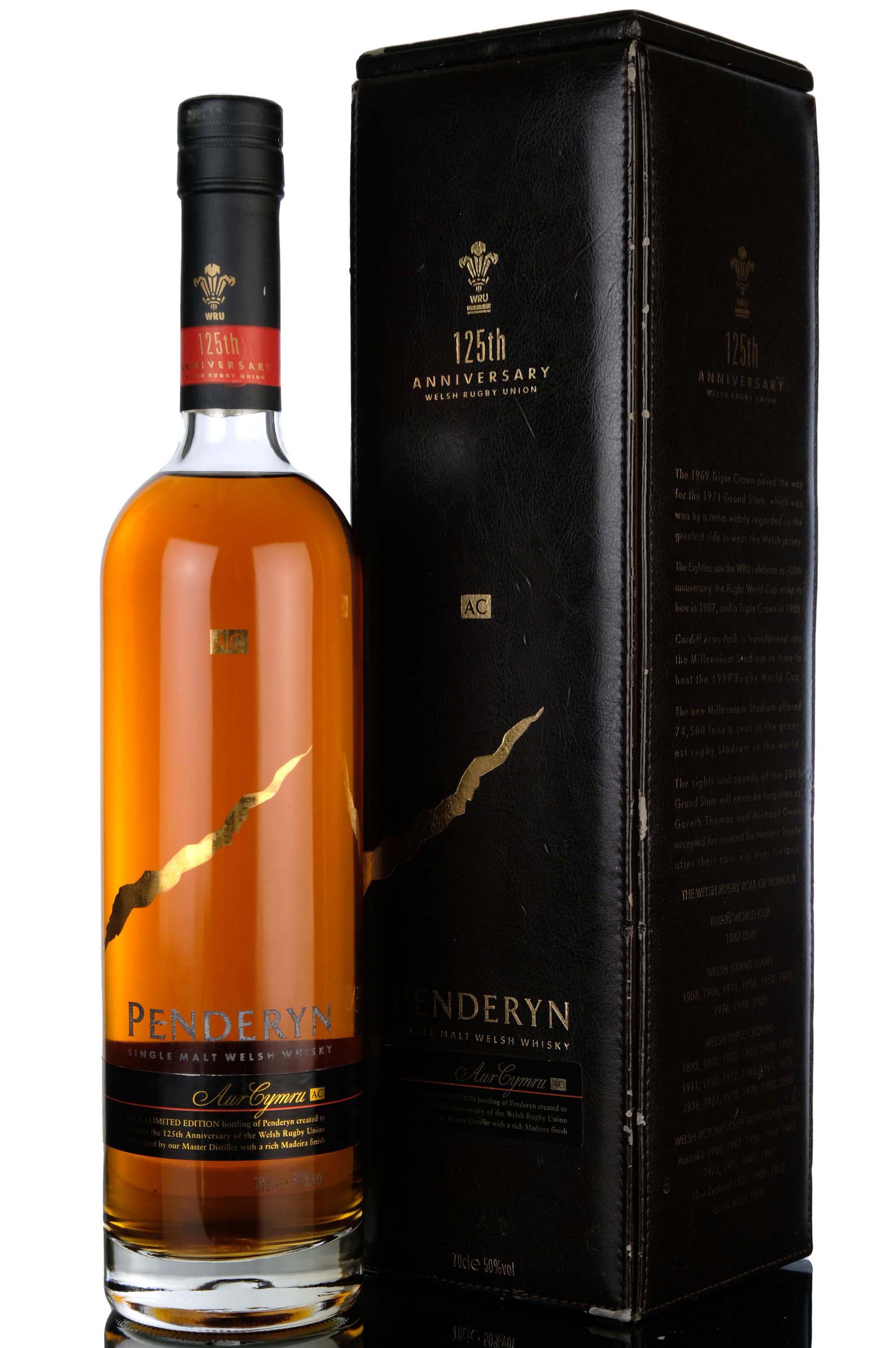 Penderyn 125th Anniversary Of The Welsh Rugby Union