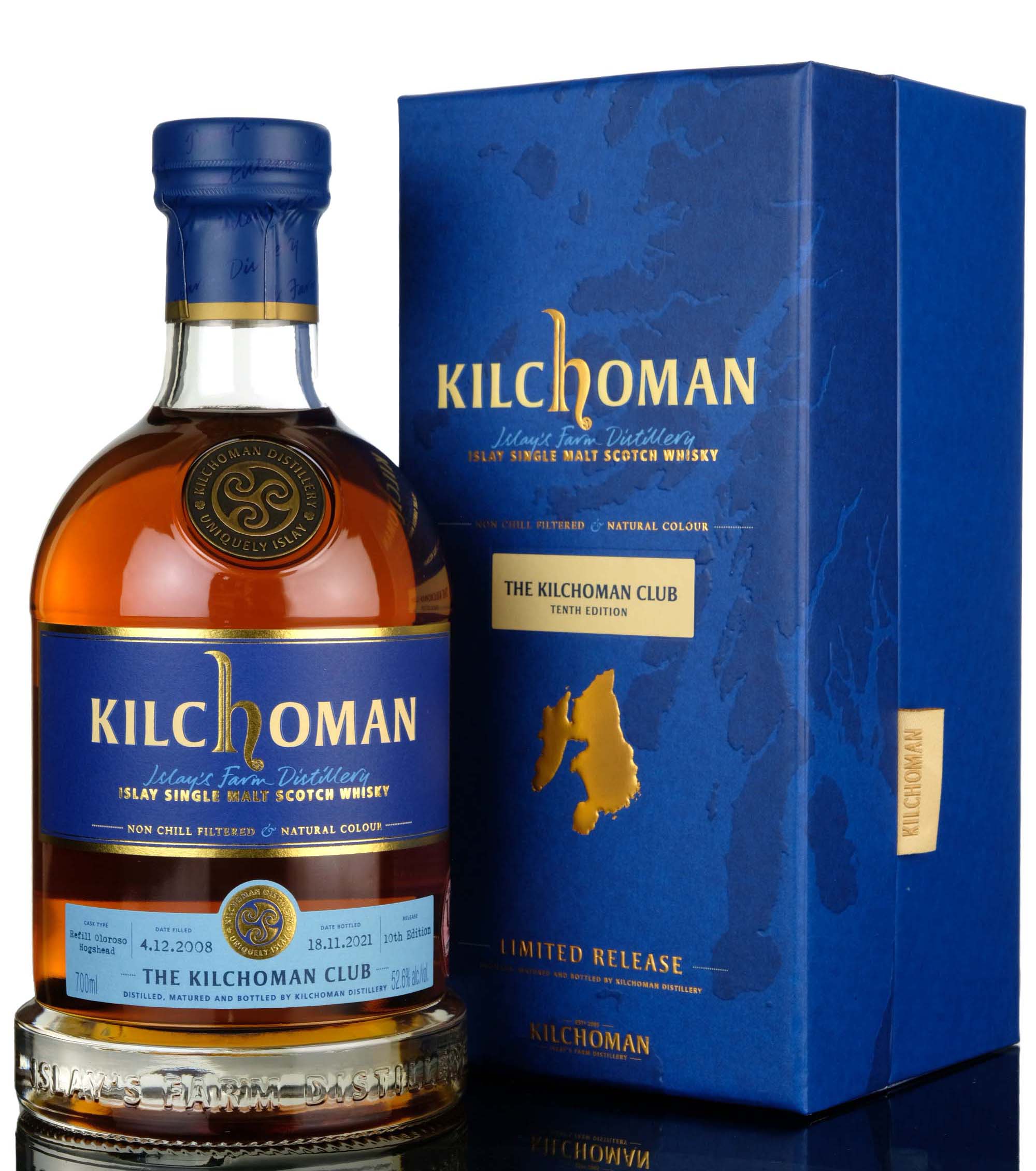 Kilchoman 2008 - 2021 12 The Kilchoman Club 10th Edition