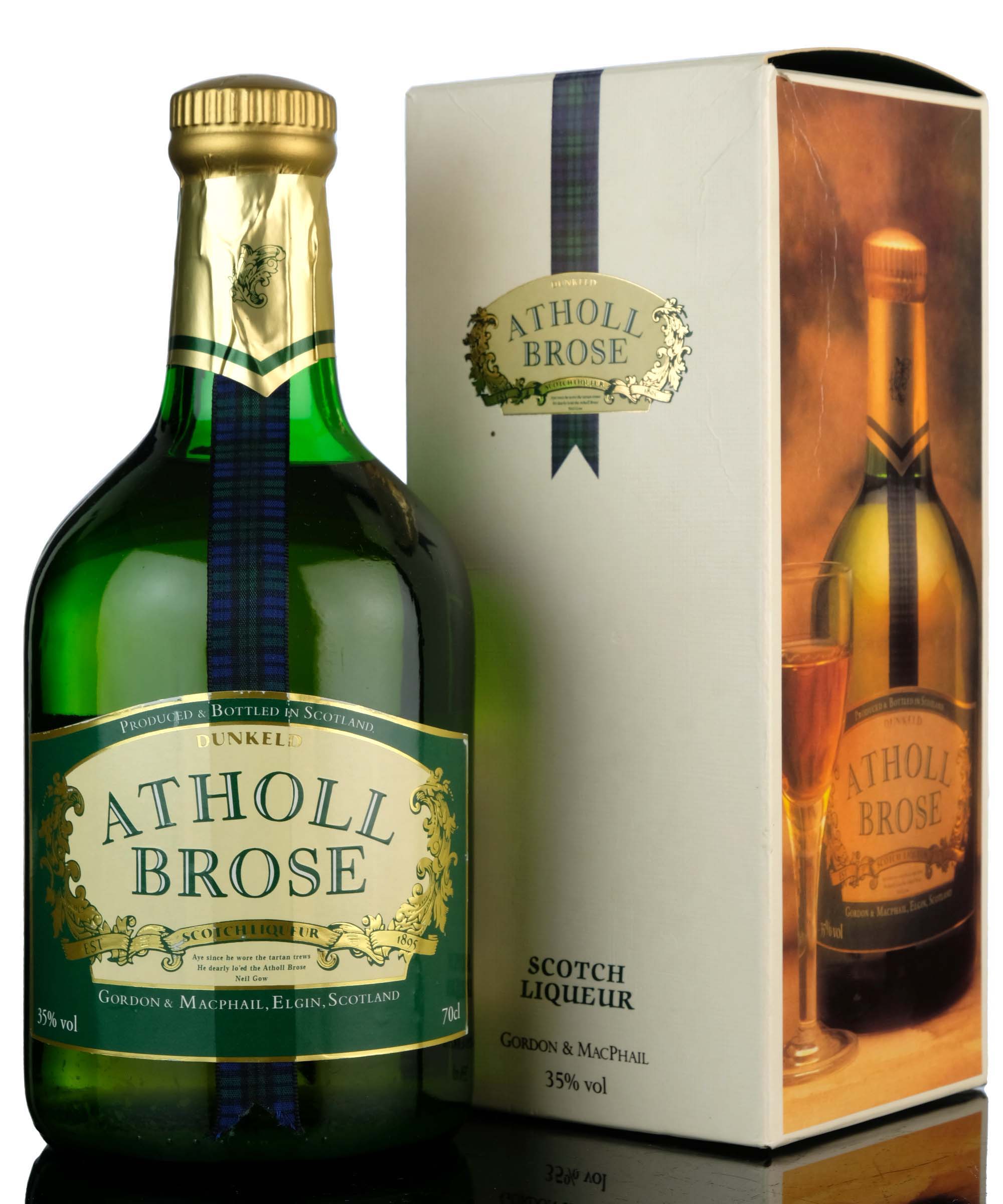 Atholl Brose Liqueur Whisky Liqueur  Circa 2000