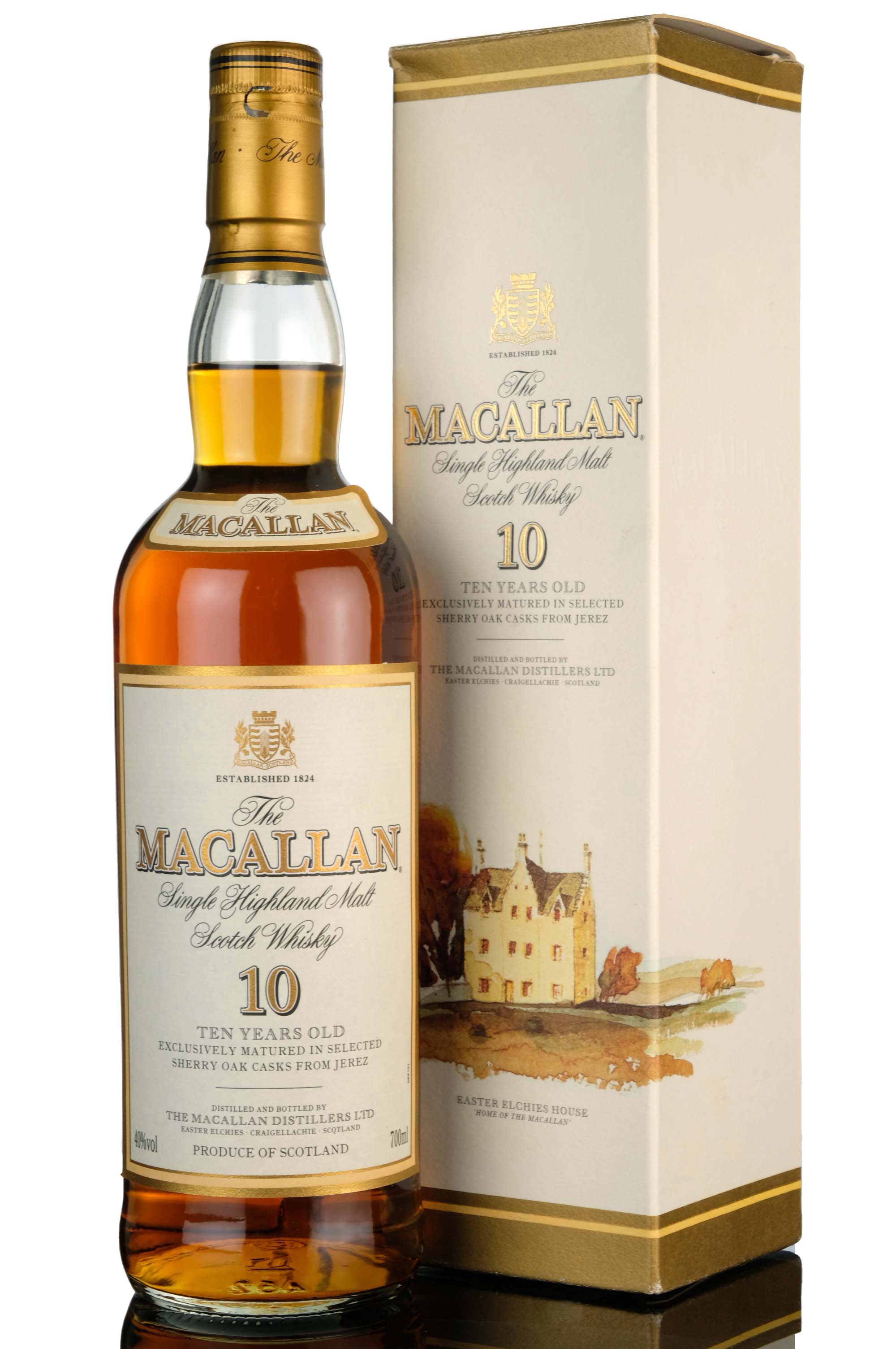 Macallan 10 Year Old - Sherry Cask - Early 2000s