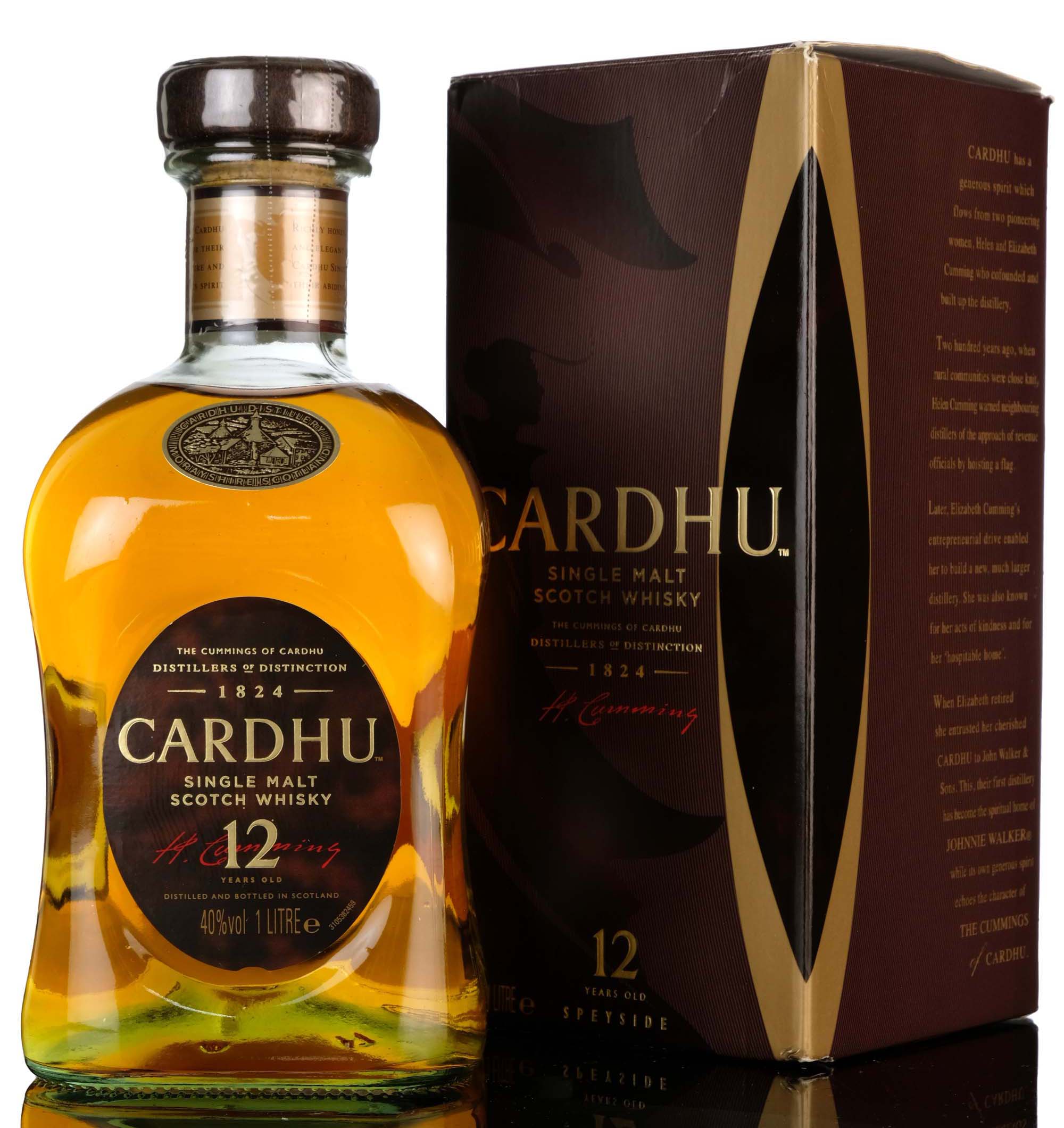 Cardhu 12 Year Old - 1 Litre
