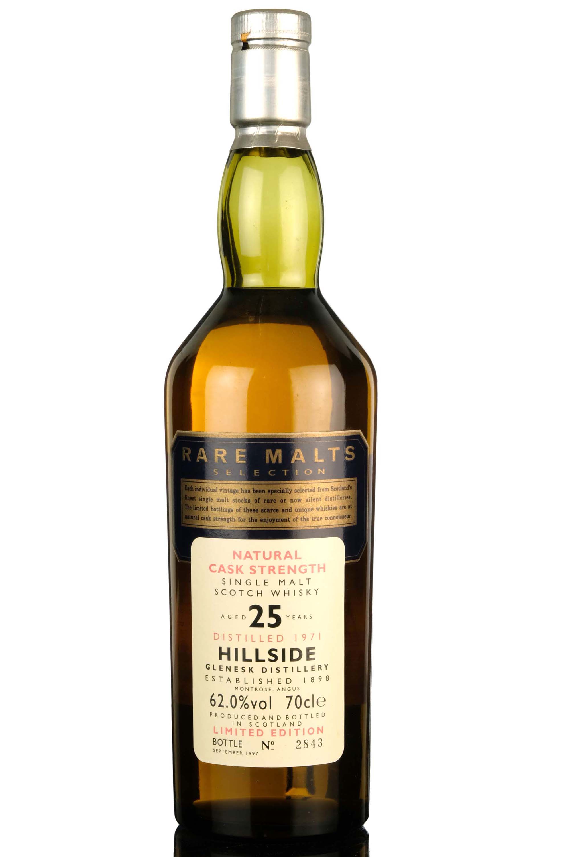 Hillside 1971-1997 - 25 Year Old - Rare Malts 62.0%