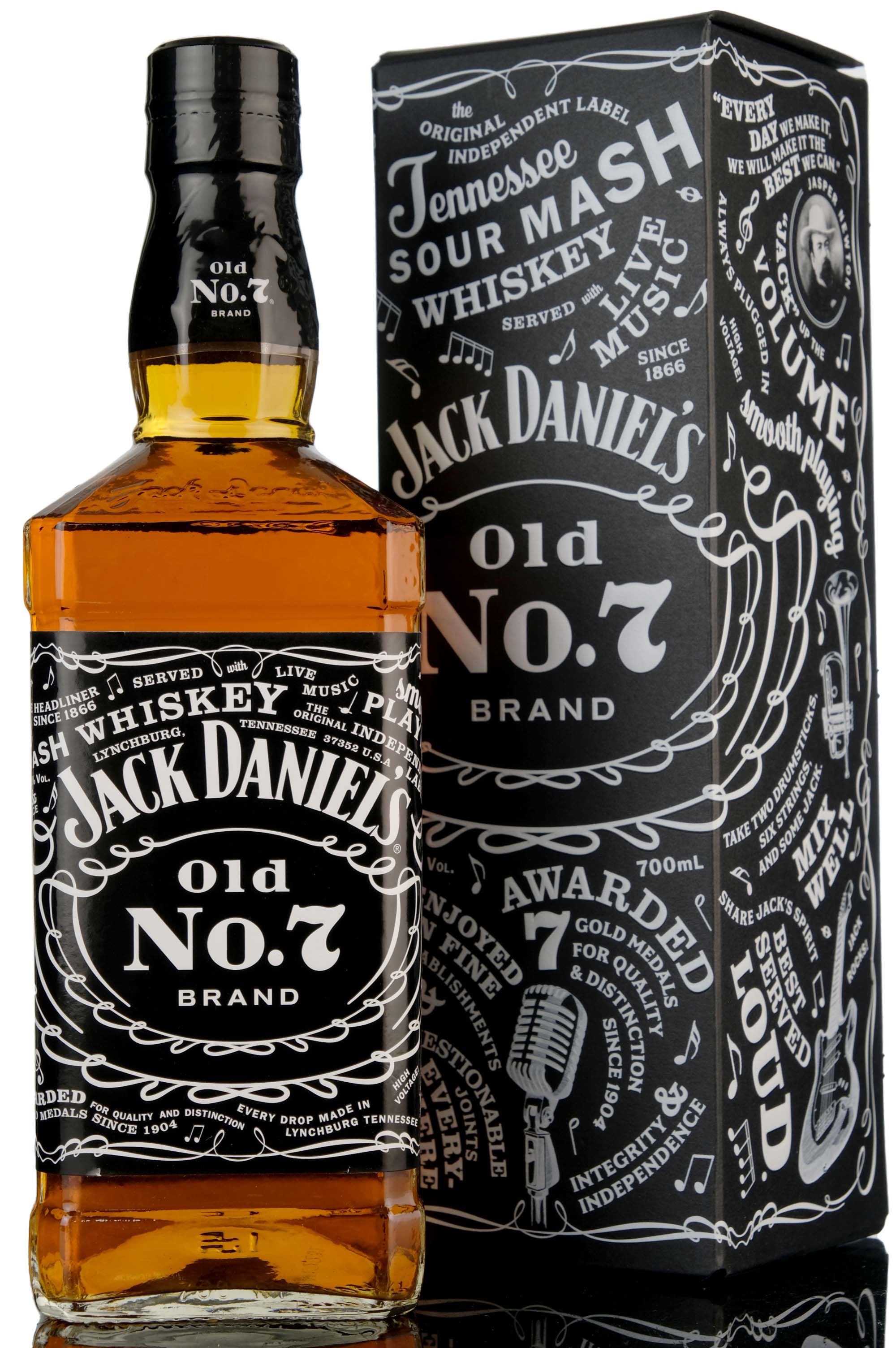 Jack Daniels Old No7 Brand  155 Years Of Good Music  2021 Release