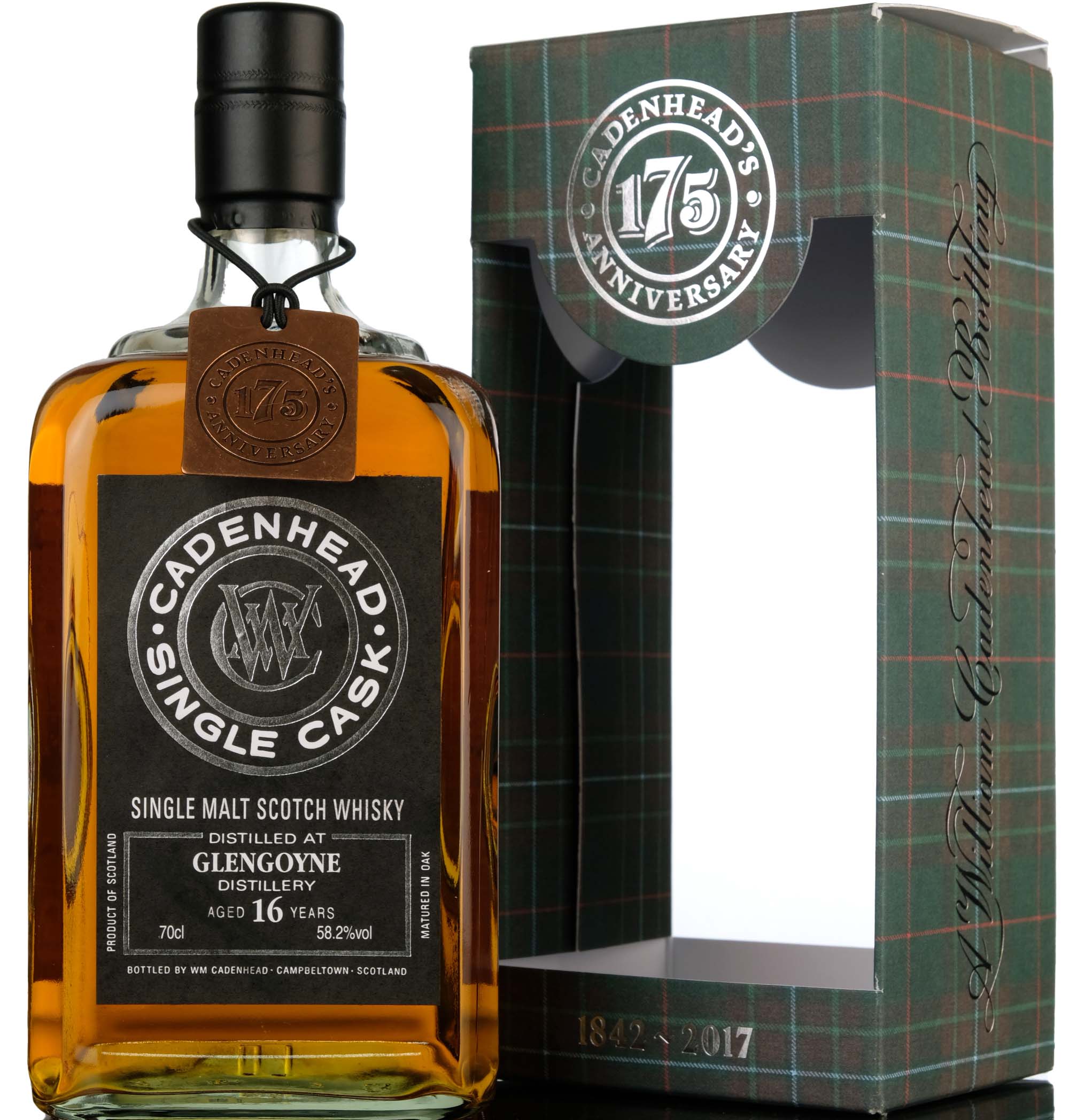 Glengoyne 2001-2017 - 16 Year Old - Cadenheads Black Label - Single Cask