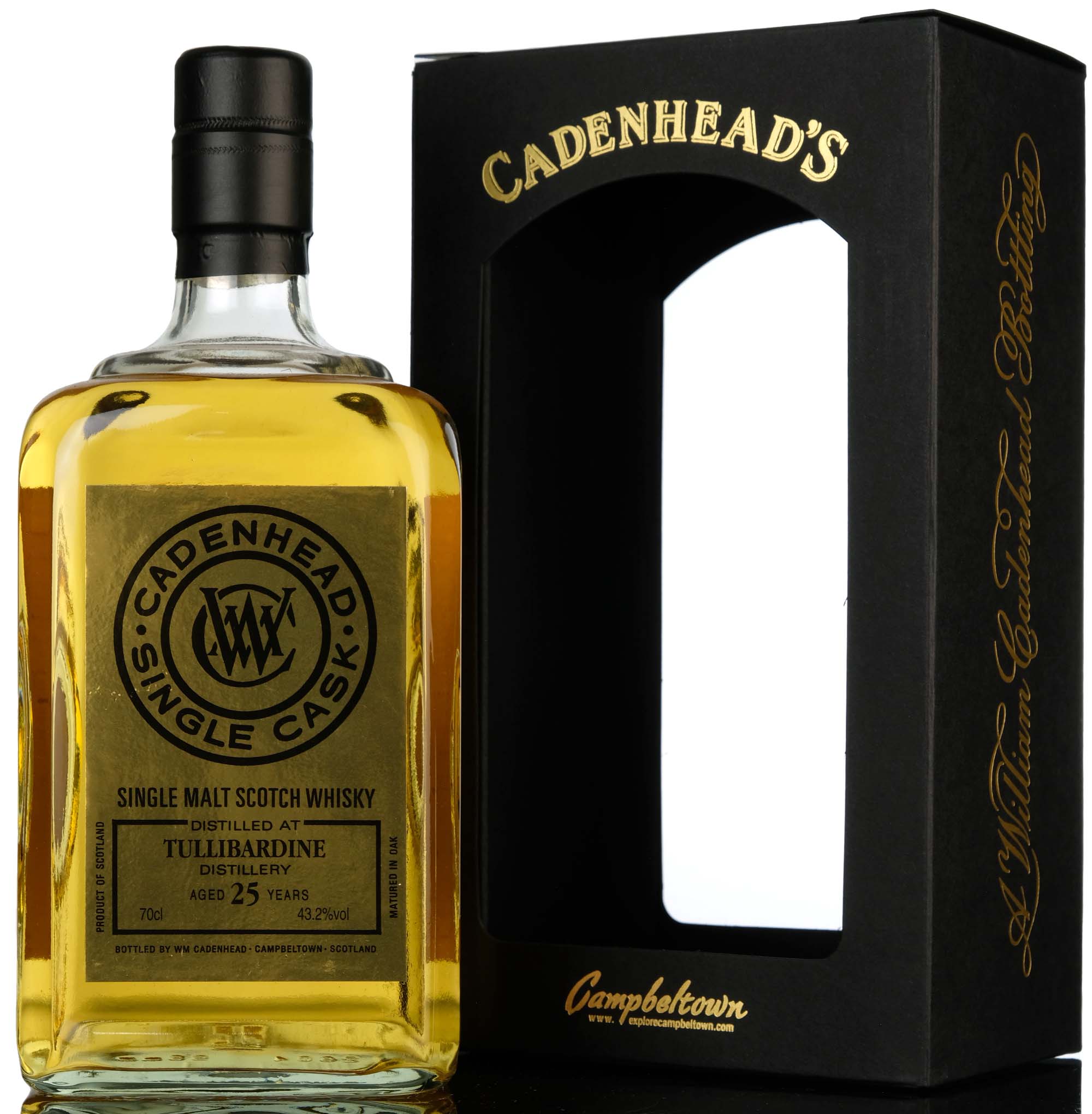 Tullibardine 1993-2018 - 25 Year Old - Cadenheads Gold Label - Single Cask