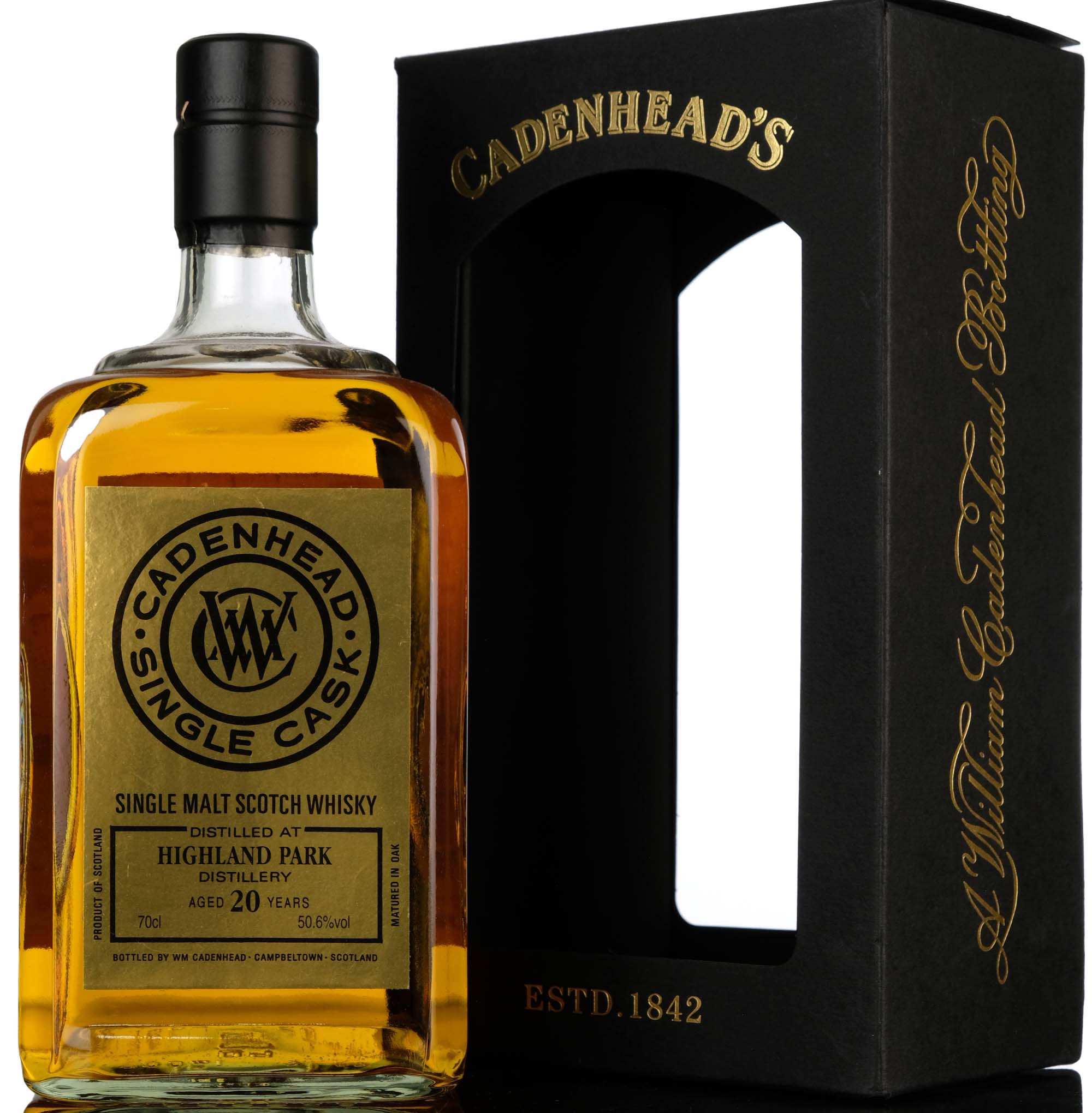Highland Park 1996-2016 - 20 Year Old - Cadenheads Gold Label - Single Cask