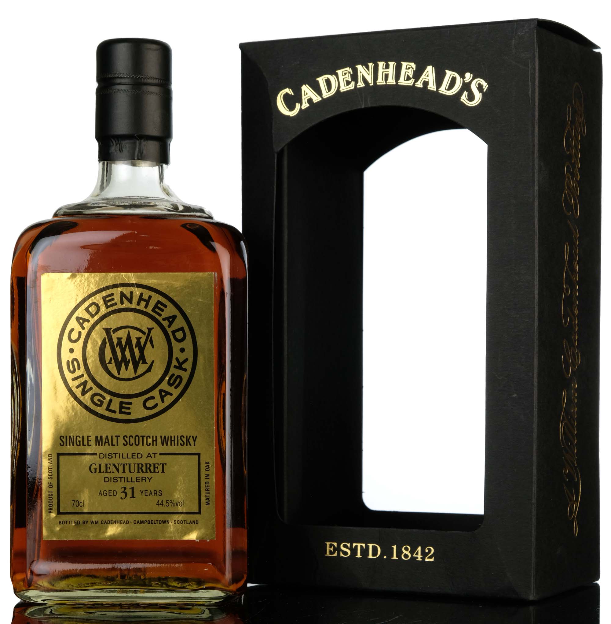 Glenturret 1986-2018 - 31 Year Old - Cadenheads Gold Label - Single Cask