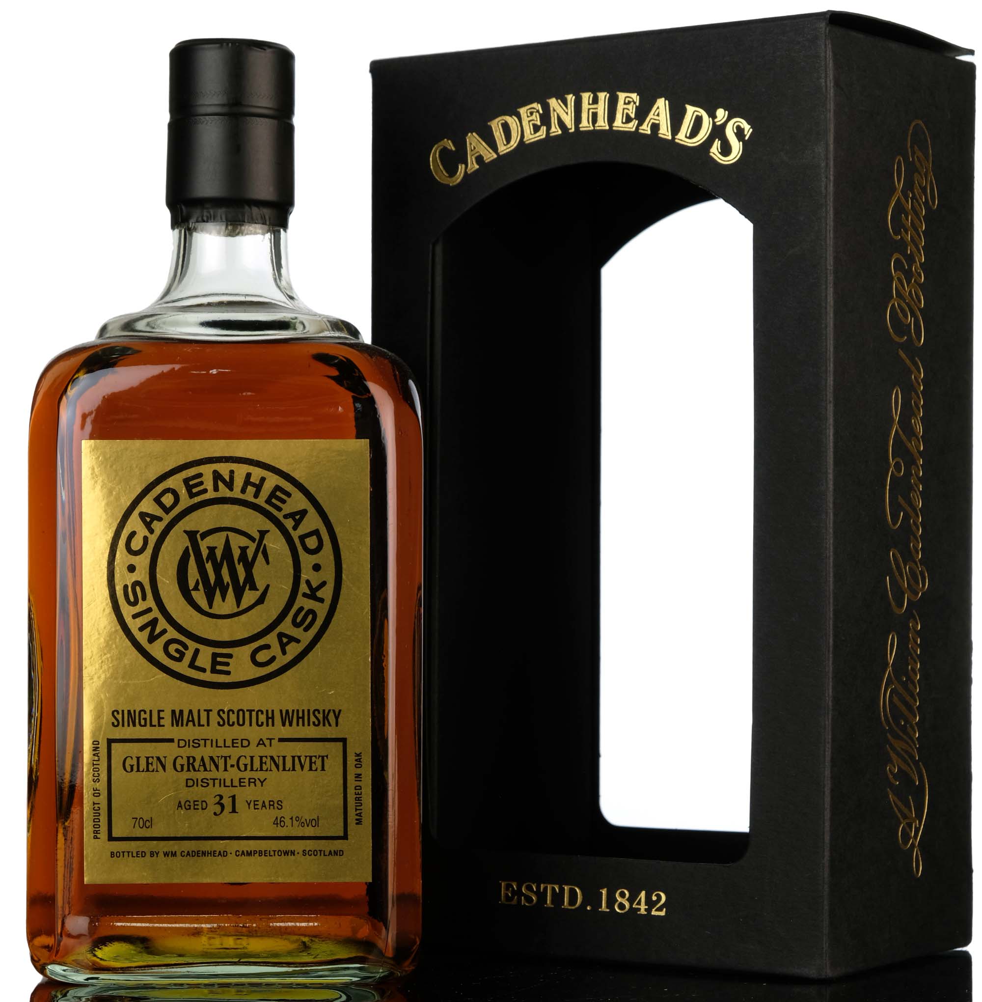 Glen Grant 1984-2016 - 31 Year Old - Cadenheads Gold Label - Single Cask