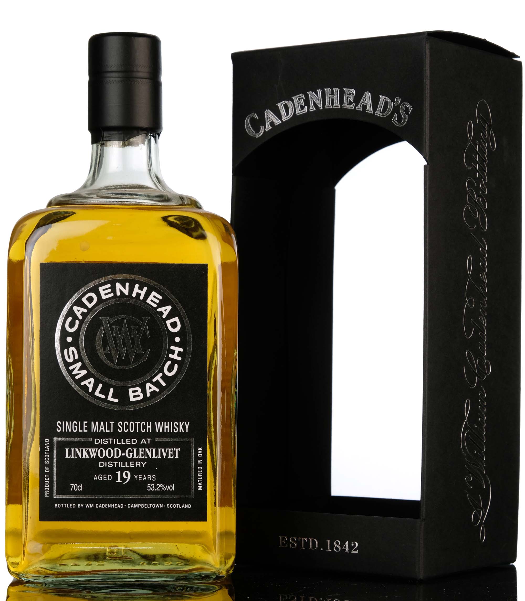Linkwood 1997-2016 - 19 Year Old - Cadenheads Black Label - Small Batch