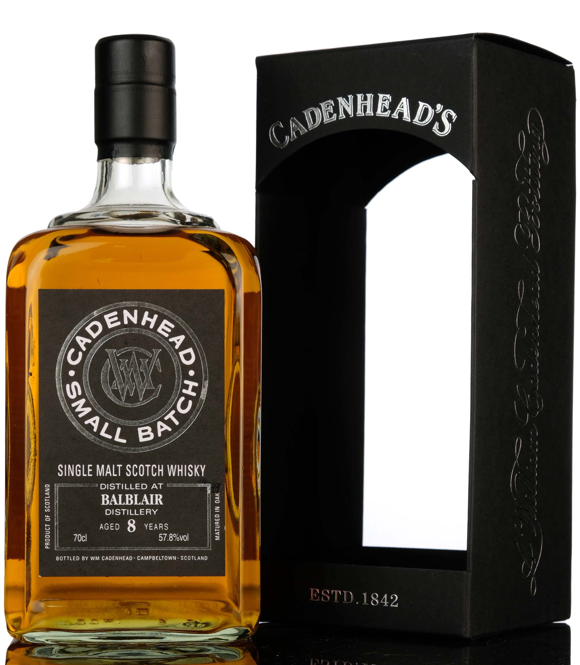 Balblair 2011-2019 - 8 Year Old - Cadenheads Black Label - Small Batch