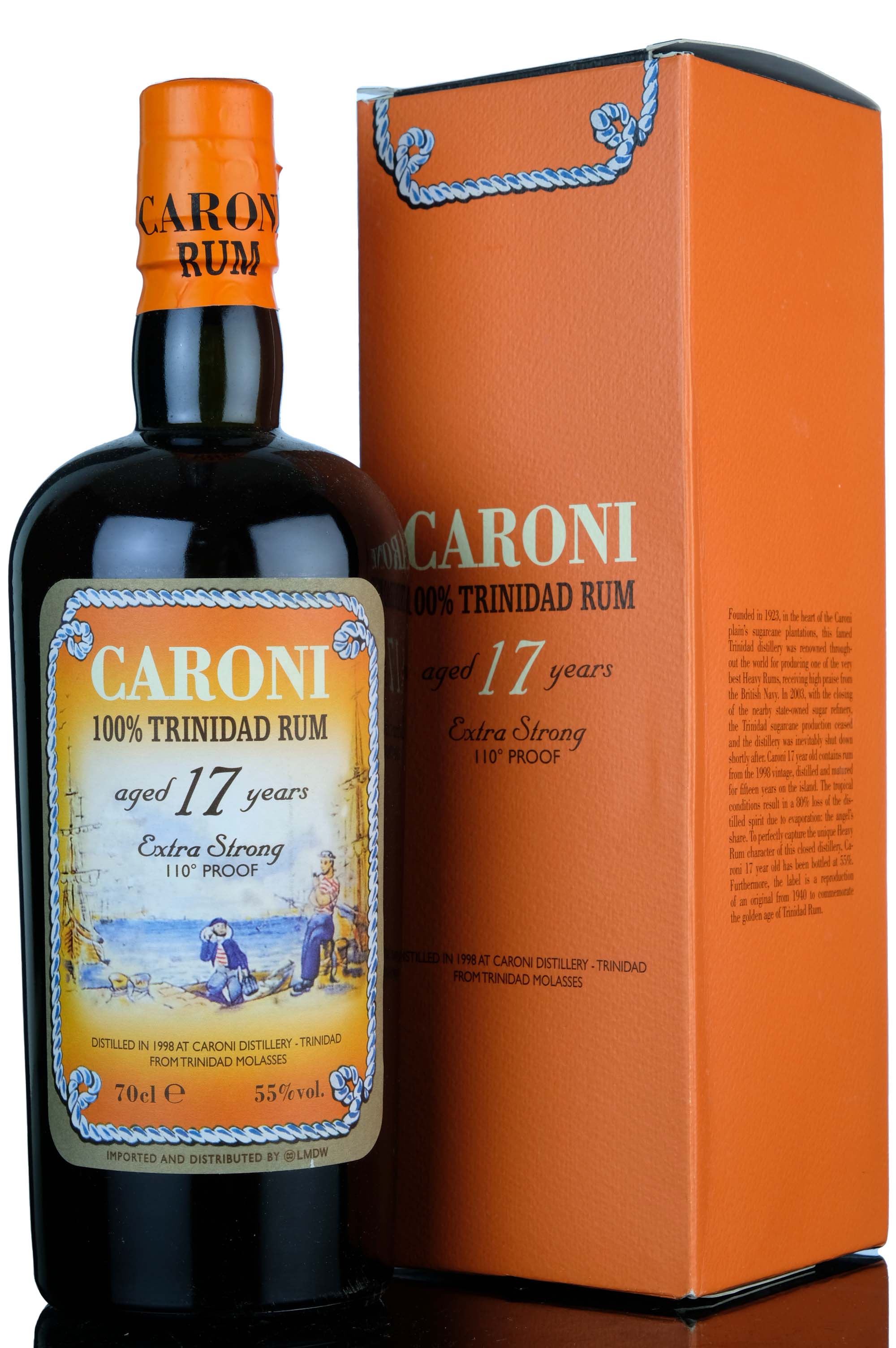 Caroni 1998-2015 - 17 Year Old - Extra Strong Rum