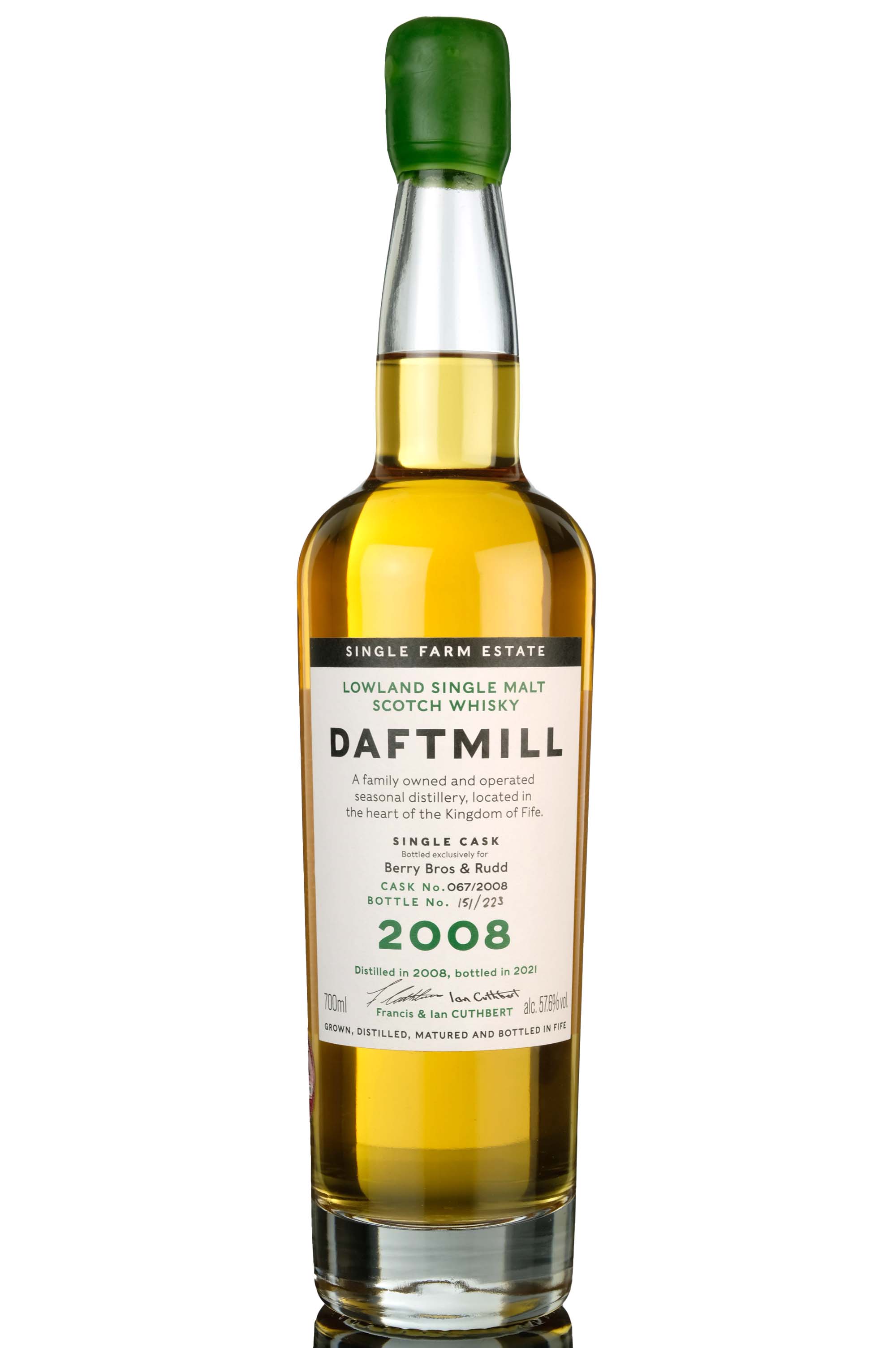 Daftmill 2008-2021 - Single Cask 067 - Berry Bros & Rudd Exclusive