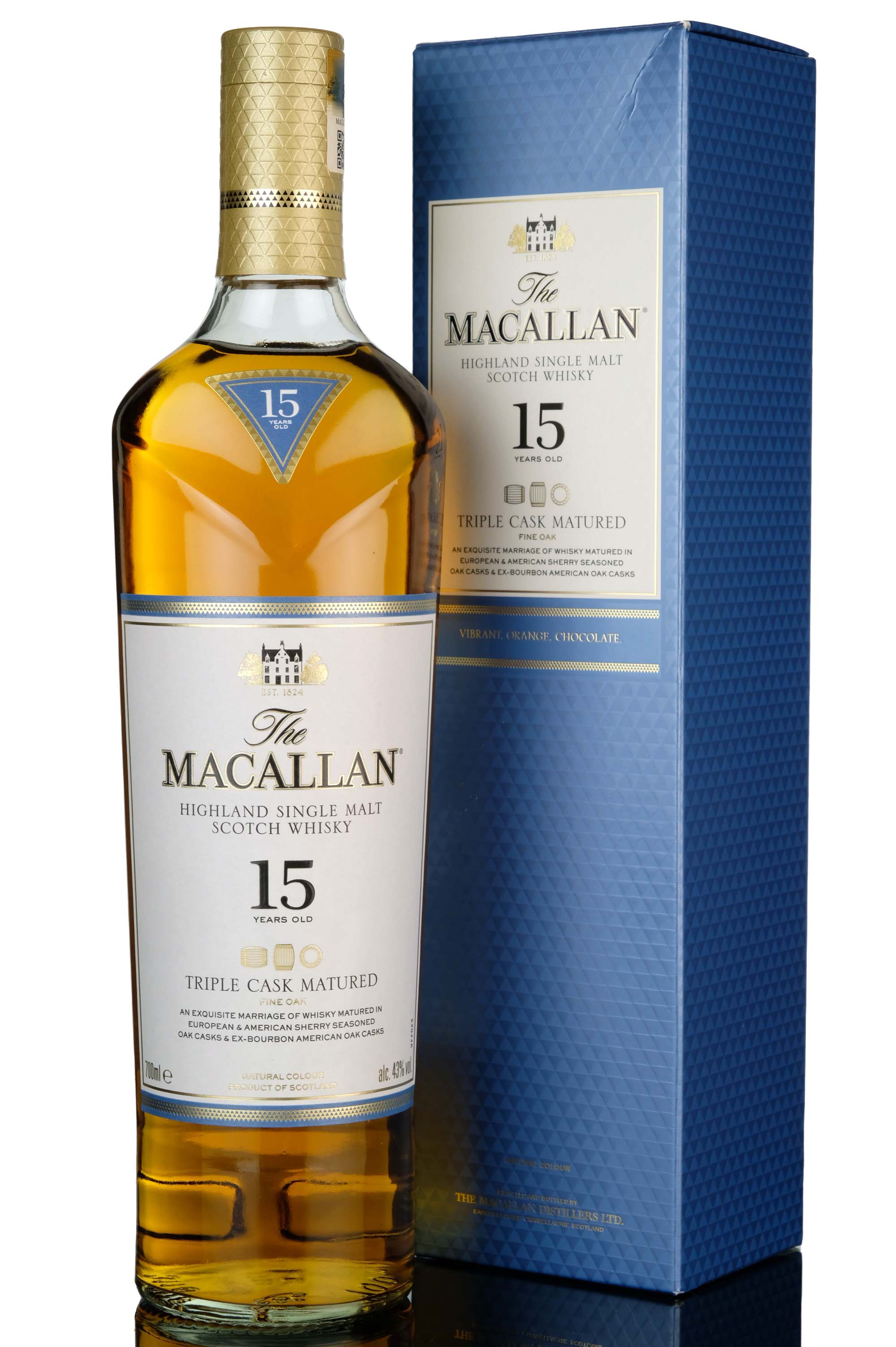 Macallan 15 Year Old - Fine Oak - Triple Cask Matured